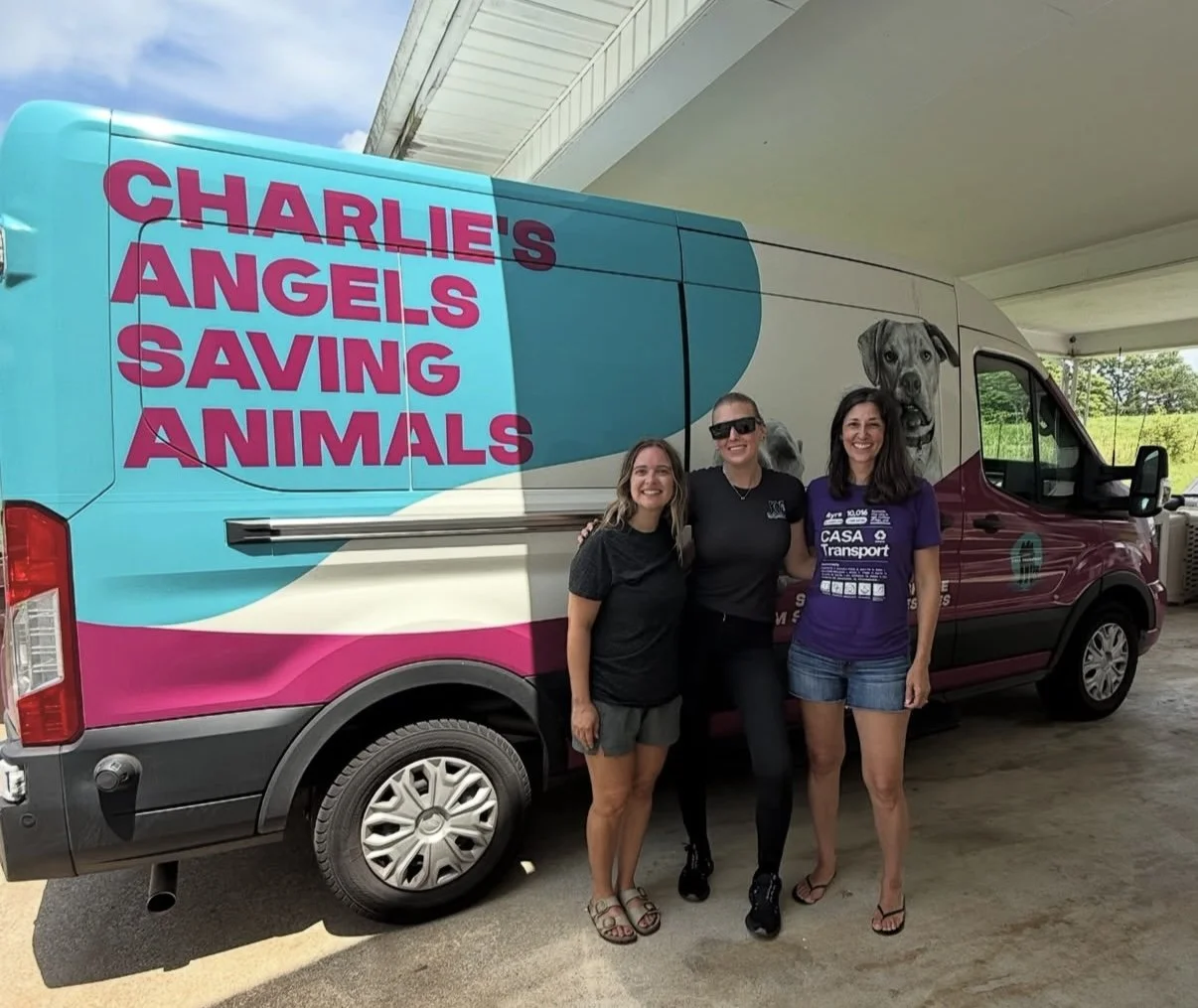 NHRA’s Ida Zetterström visits CASA