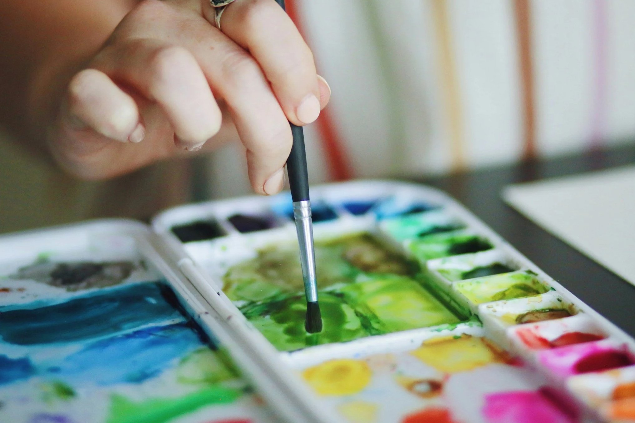Deer Creek Library Program: Watercolor Pumpkins