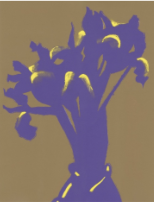 Rachel Burgess: Purple Irises II