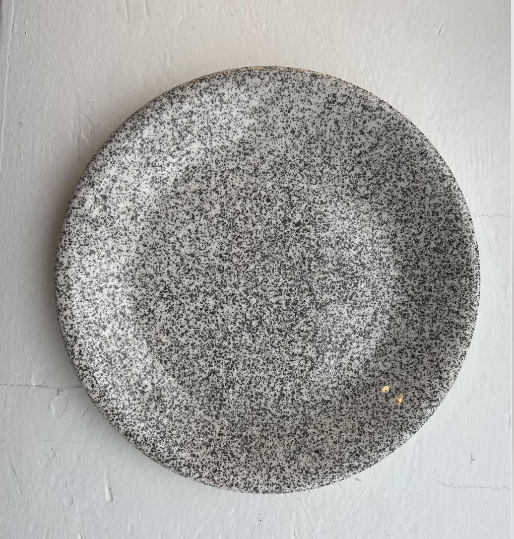 Vintage splatterware dishes (set of 4)