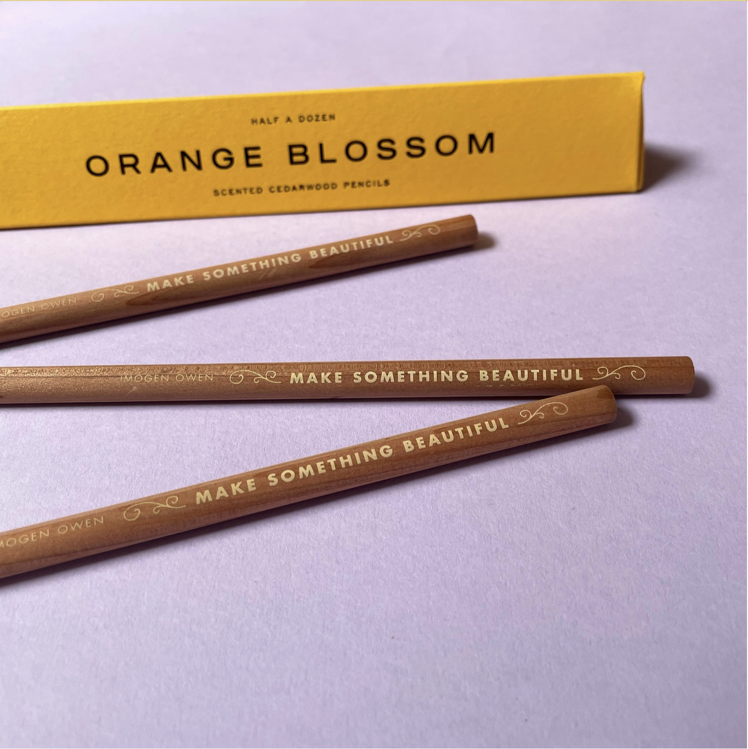Imogen Owen: Scented Pencil - Orange Blossom