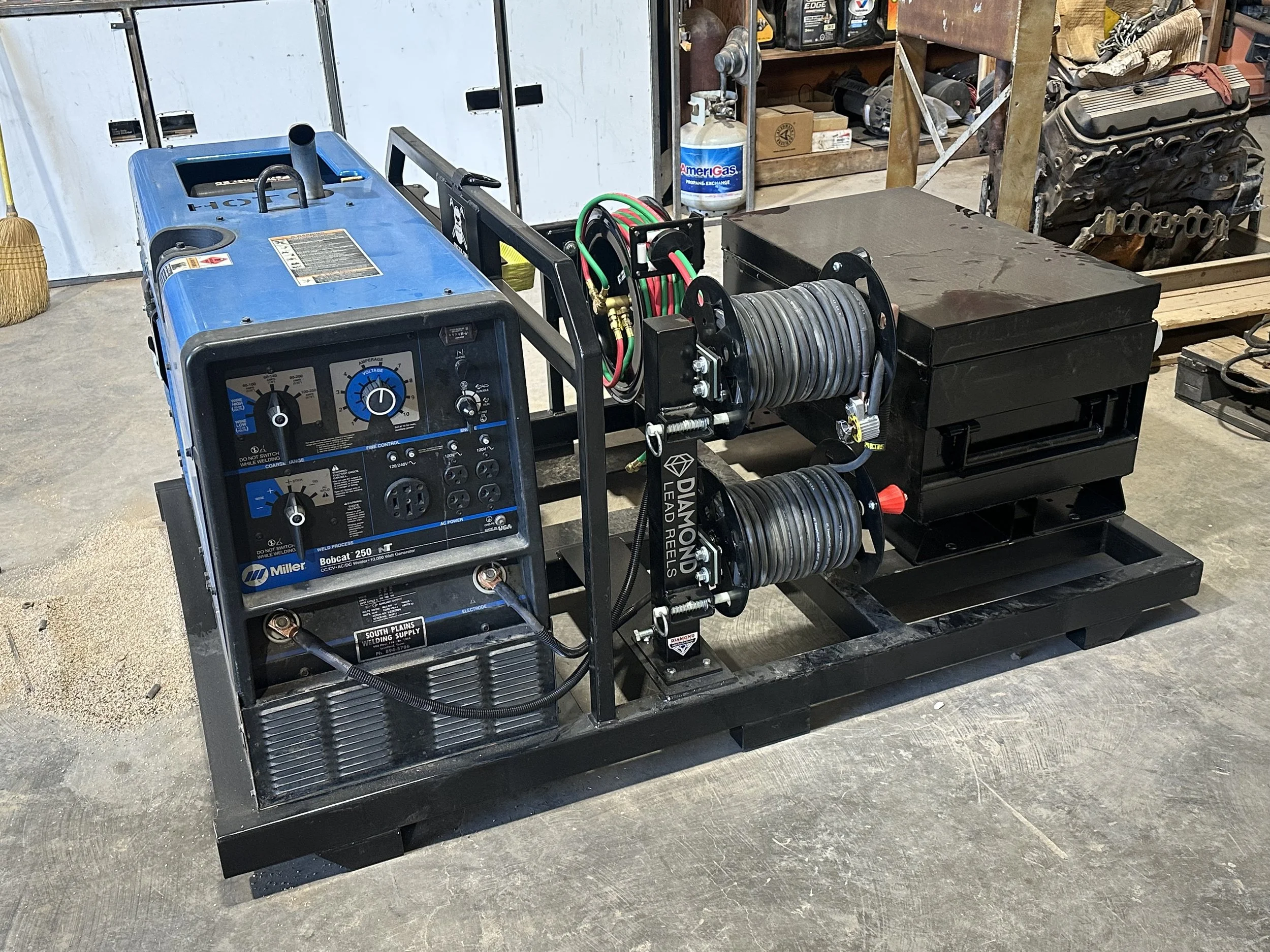 Efficient welding skid engineered for streamlined workflows, durable performance, and reliable equipment support, improving productivity in industrial and mobile welding applications.
