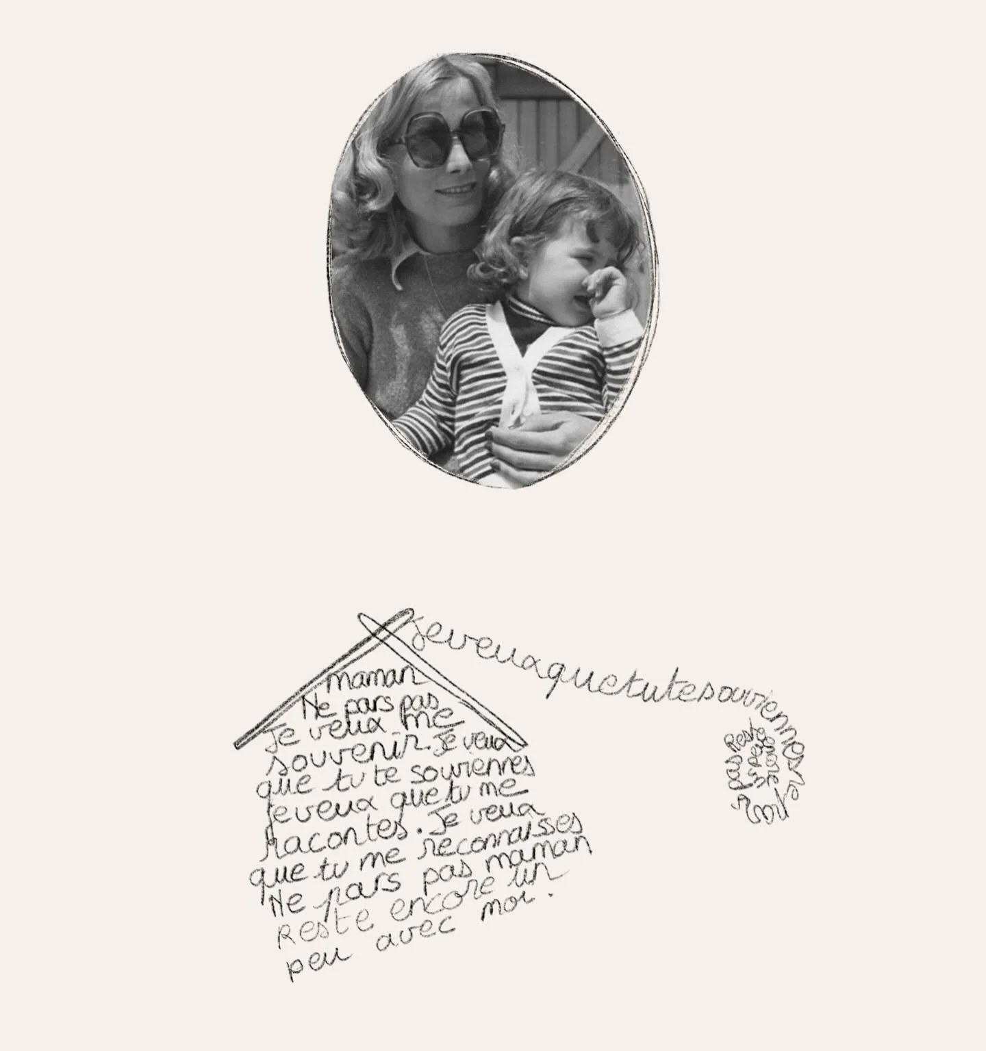 &ldquo;Conversation avec ma m&egrave;re.&rdquo; Exhibition has been extended until January 10 at @alriwaq 

#animatedshort #experimentalfilm #documentaryanimation #memoryandloss #alzheimersawareness #familyarchives #personalstory #artfilm