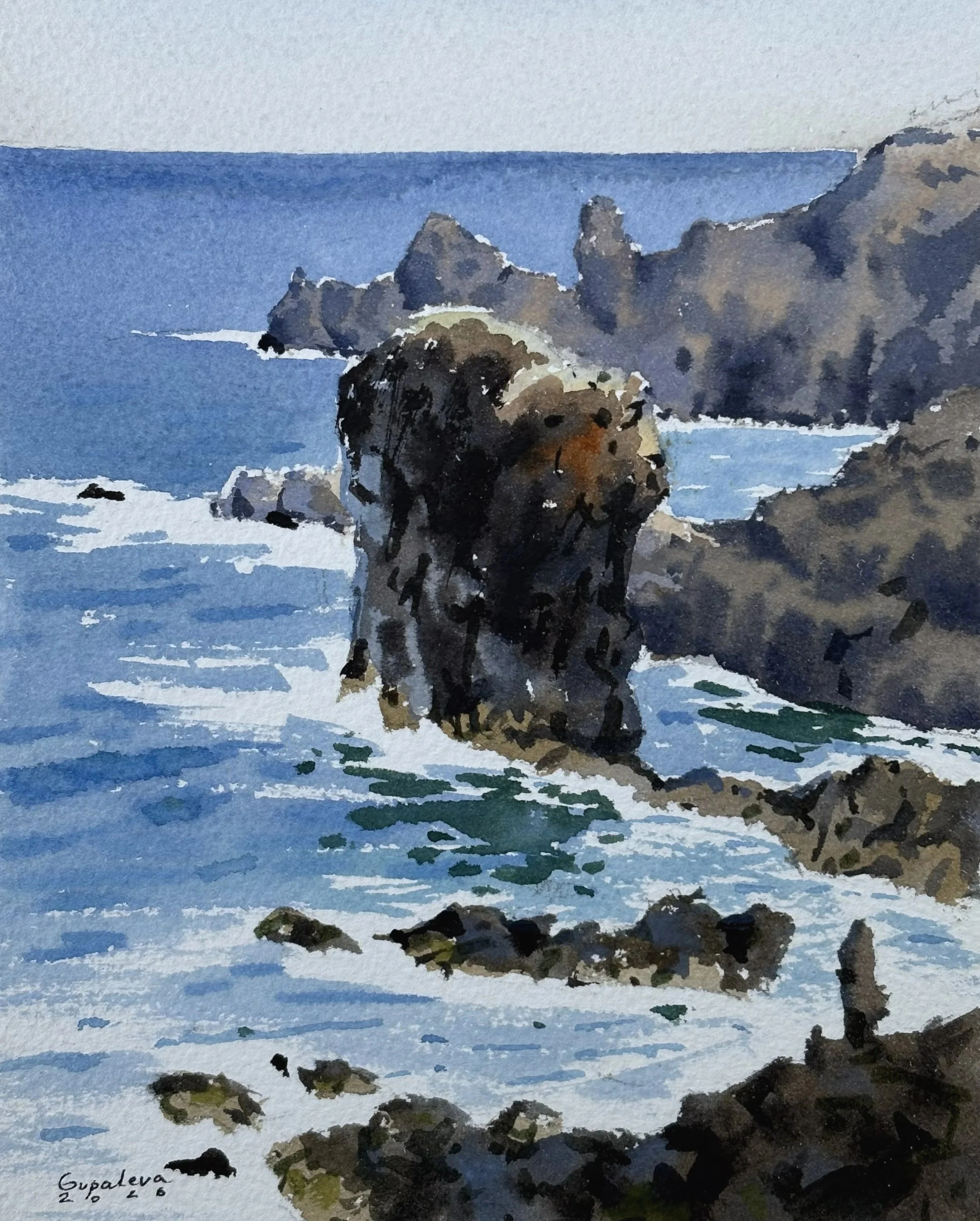 "Costa de El Guincho" 2026
18,5x14,5cm
PRECIO: €60