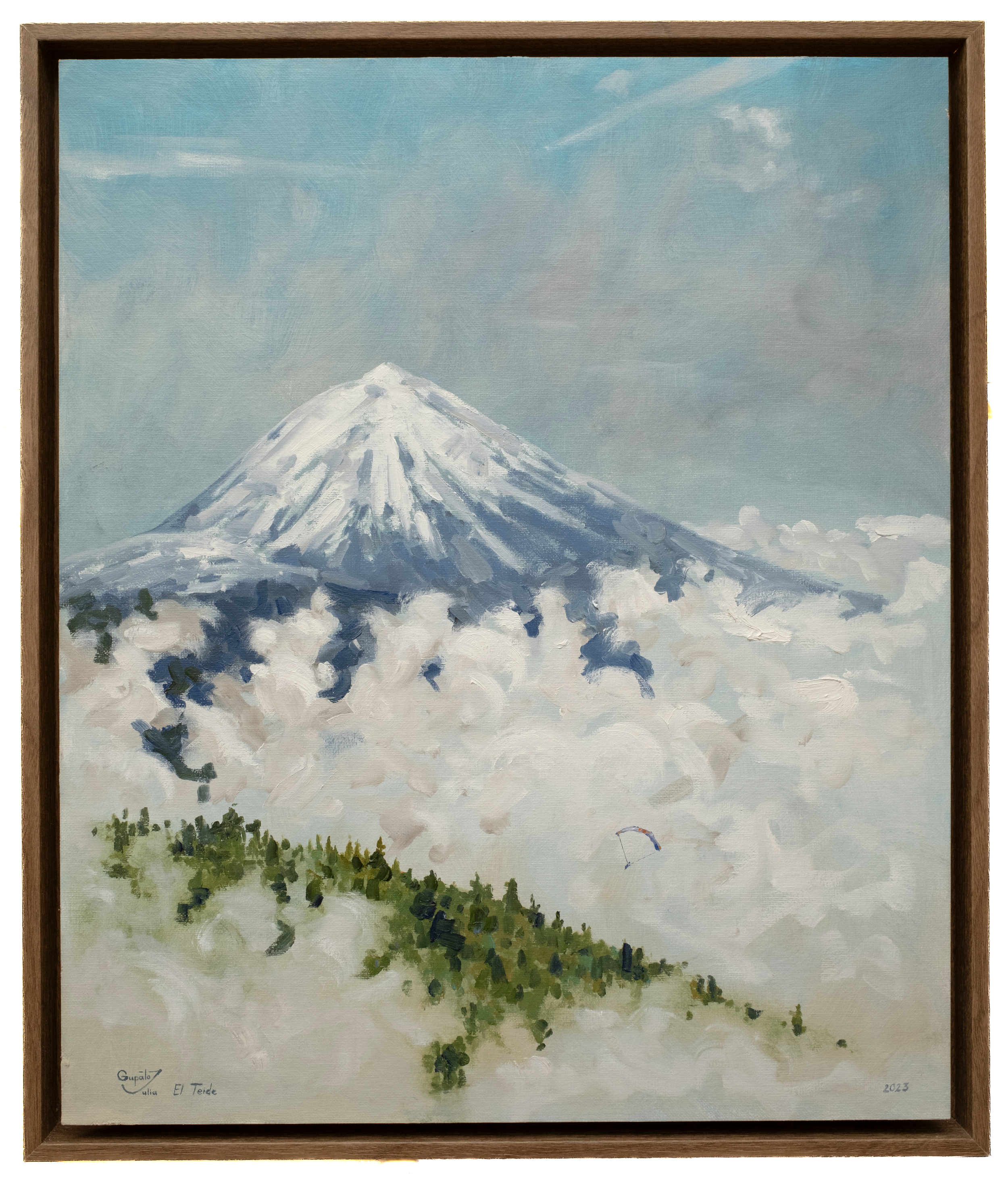"El Teide nevado" 2023
40x50cm
PRECIO: 250€