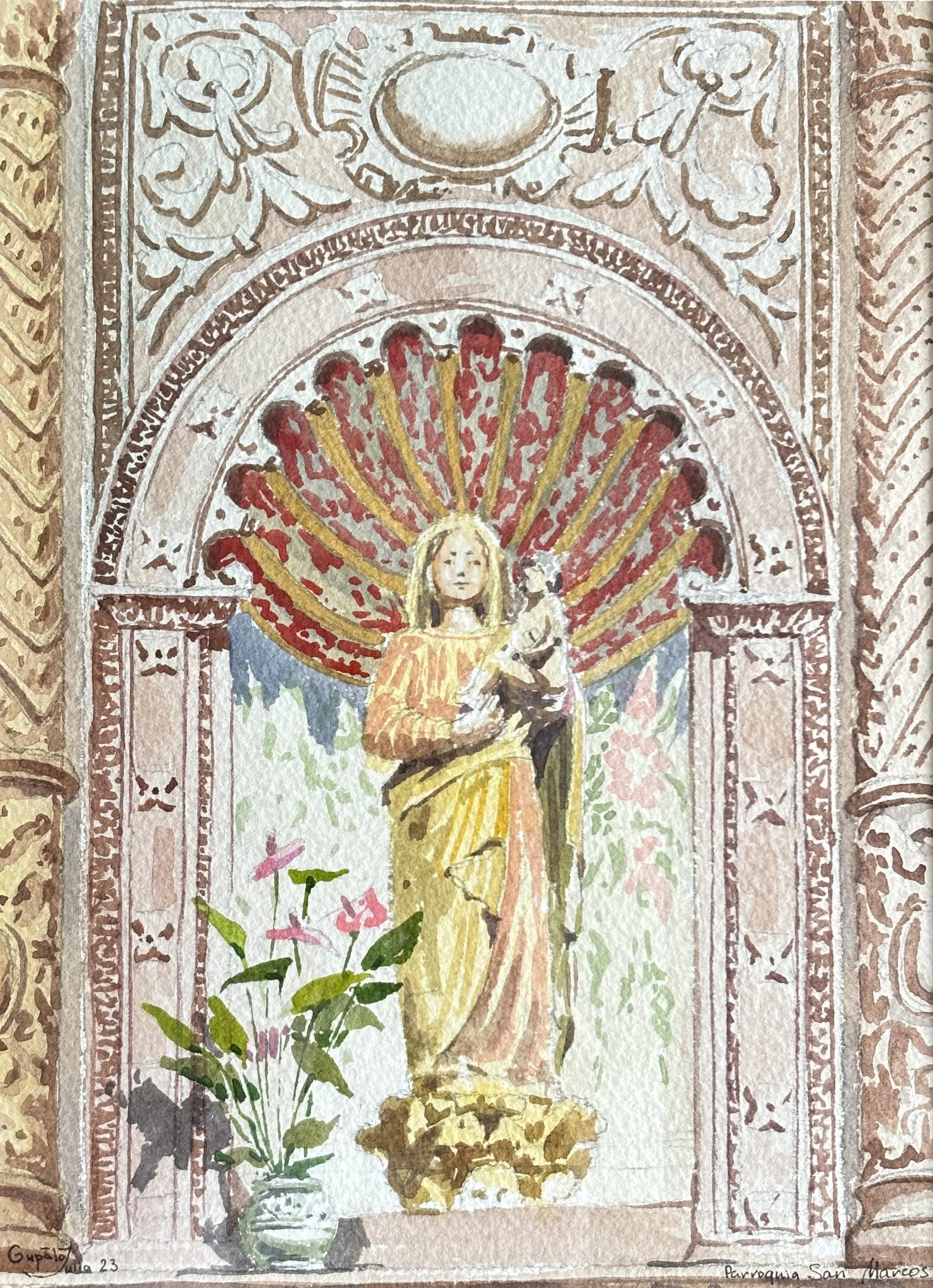 "Virgen de Los Reyes" 2023
22x16,5 cm
PRECIO: 90€