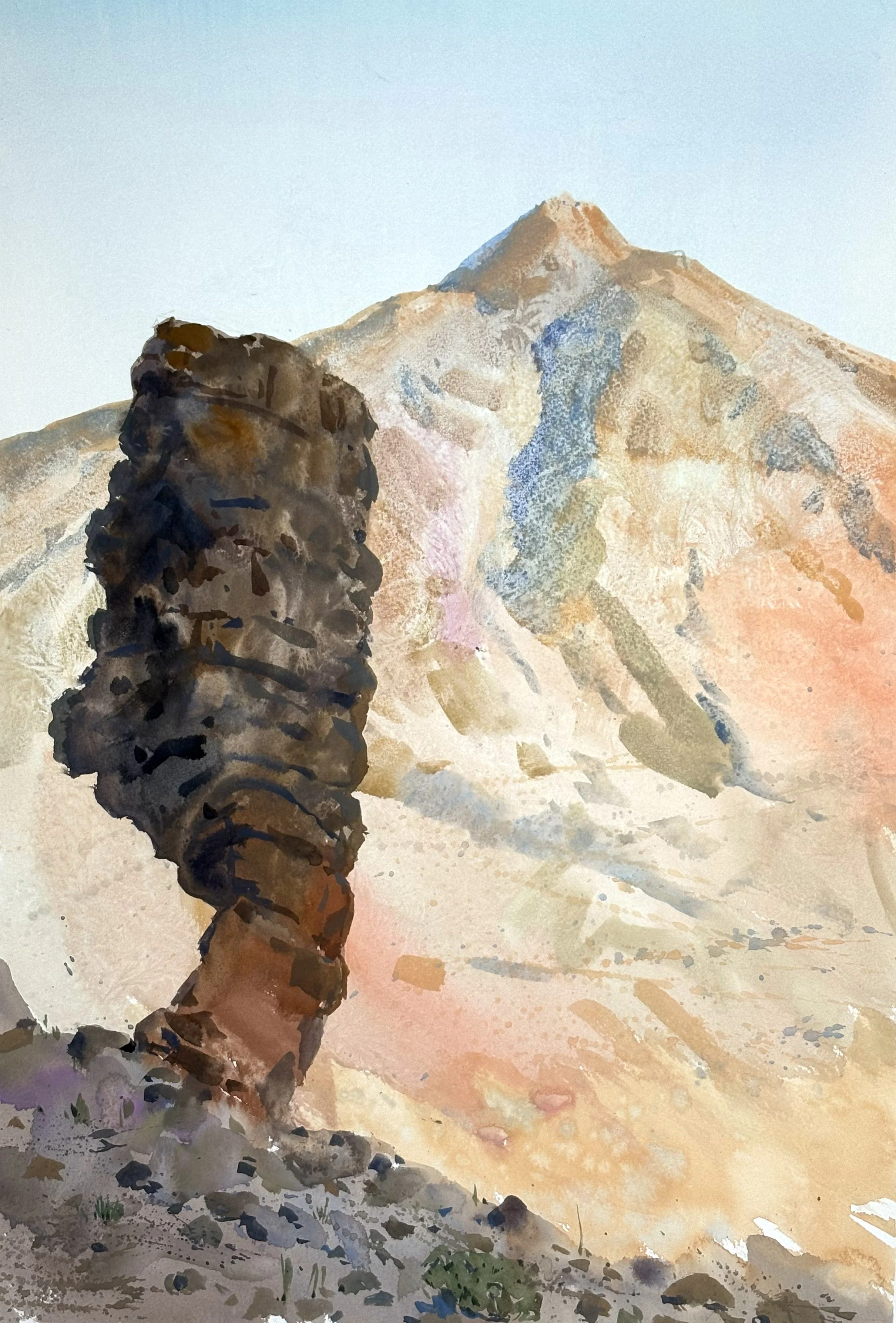 "El Teide" 2025 
56x38cm
PRECIO: €380