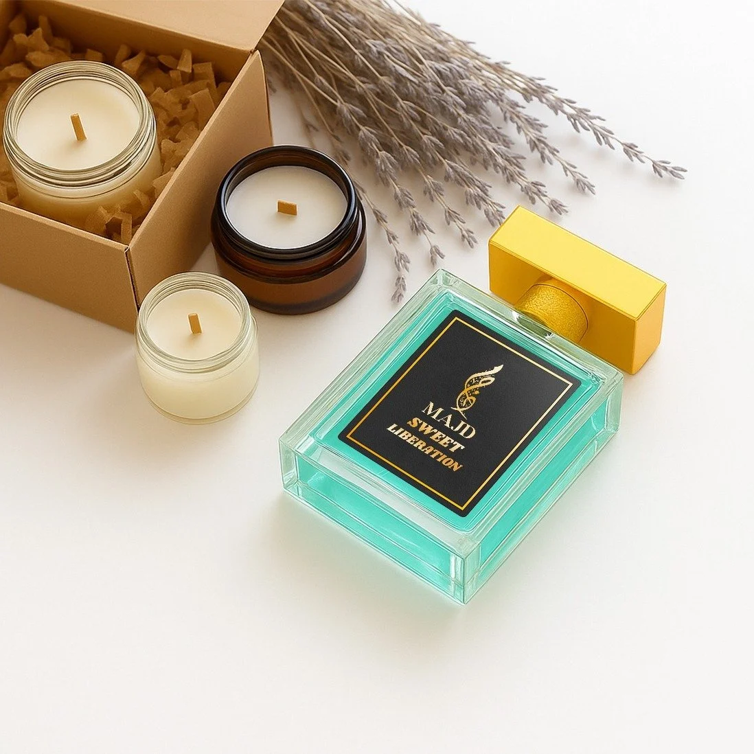 A scent that feels like sunlight on your skin and freedom in your heart. ☀️
Sweet Liberation &mdash; soft florals, creamy vanilla, and endless confidence.
#MajdPerfumery #SweetLiberation #LuxuryPerfume #floralfragrance #perfumeaddict  #FragranceOfThe