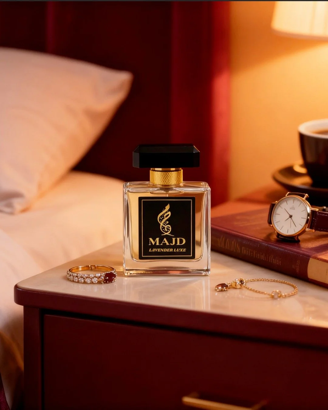 💎 Lavender Luxe &mdash; fresh energy, refined comfort.
Inspired by Torino 2.
Bright mint, lemon, and basil open with a crisp lift.
Blackcurrant, jasmine, and rosemary bring aromatic depth.
Finished with soft musk and ambergris for a smooth, luxuriou