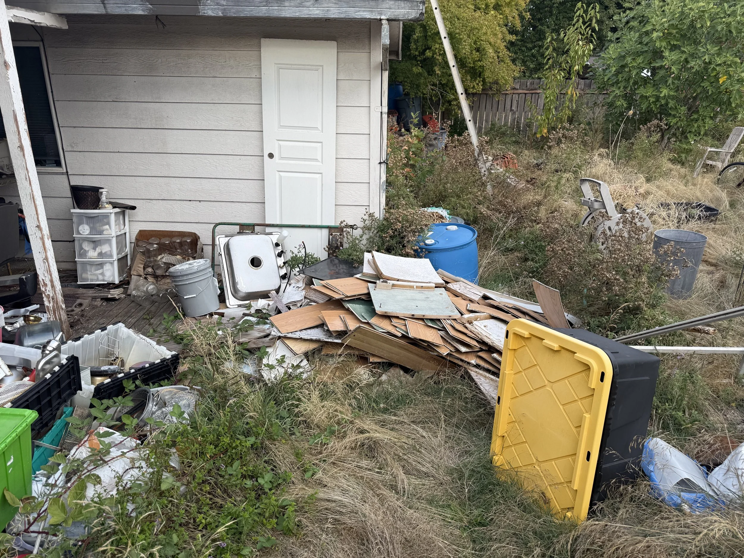 Property clean out, junk removal Beaverton, OR.