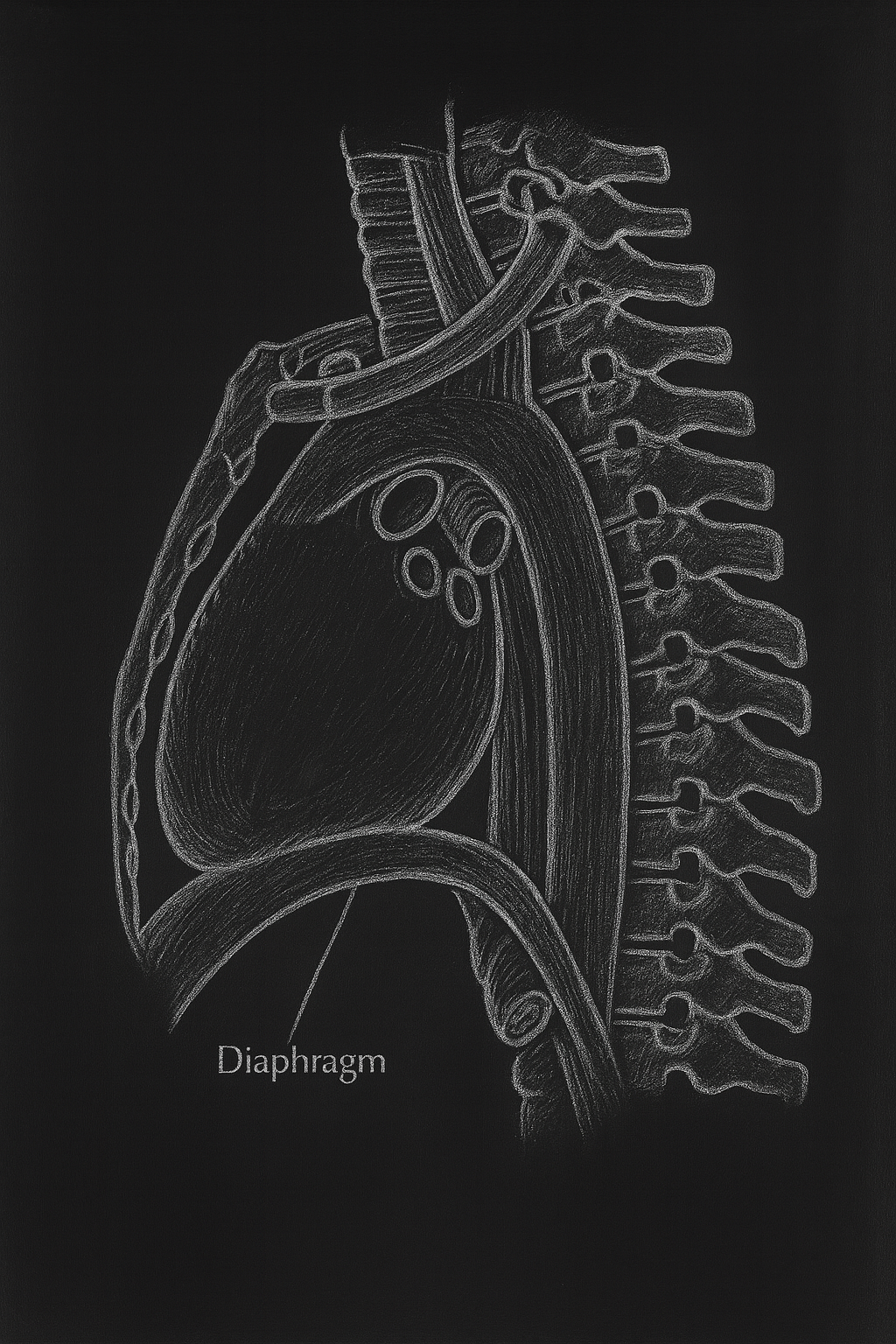The heart location Chalkboard RSSK