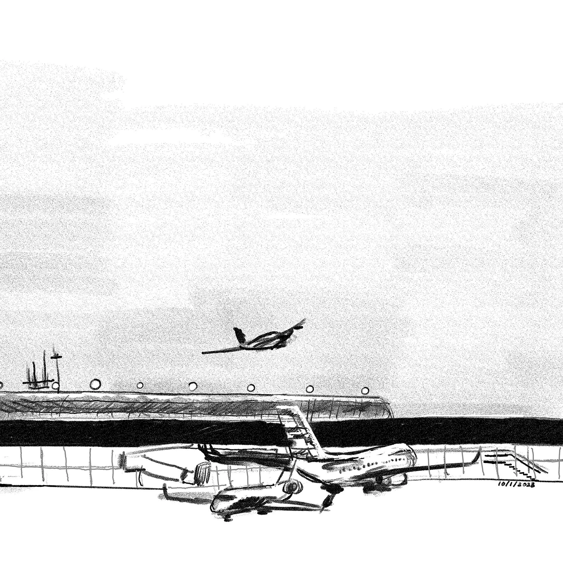 Airport Scenes: ORD, Just Take Me Home