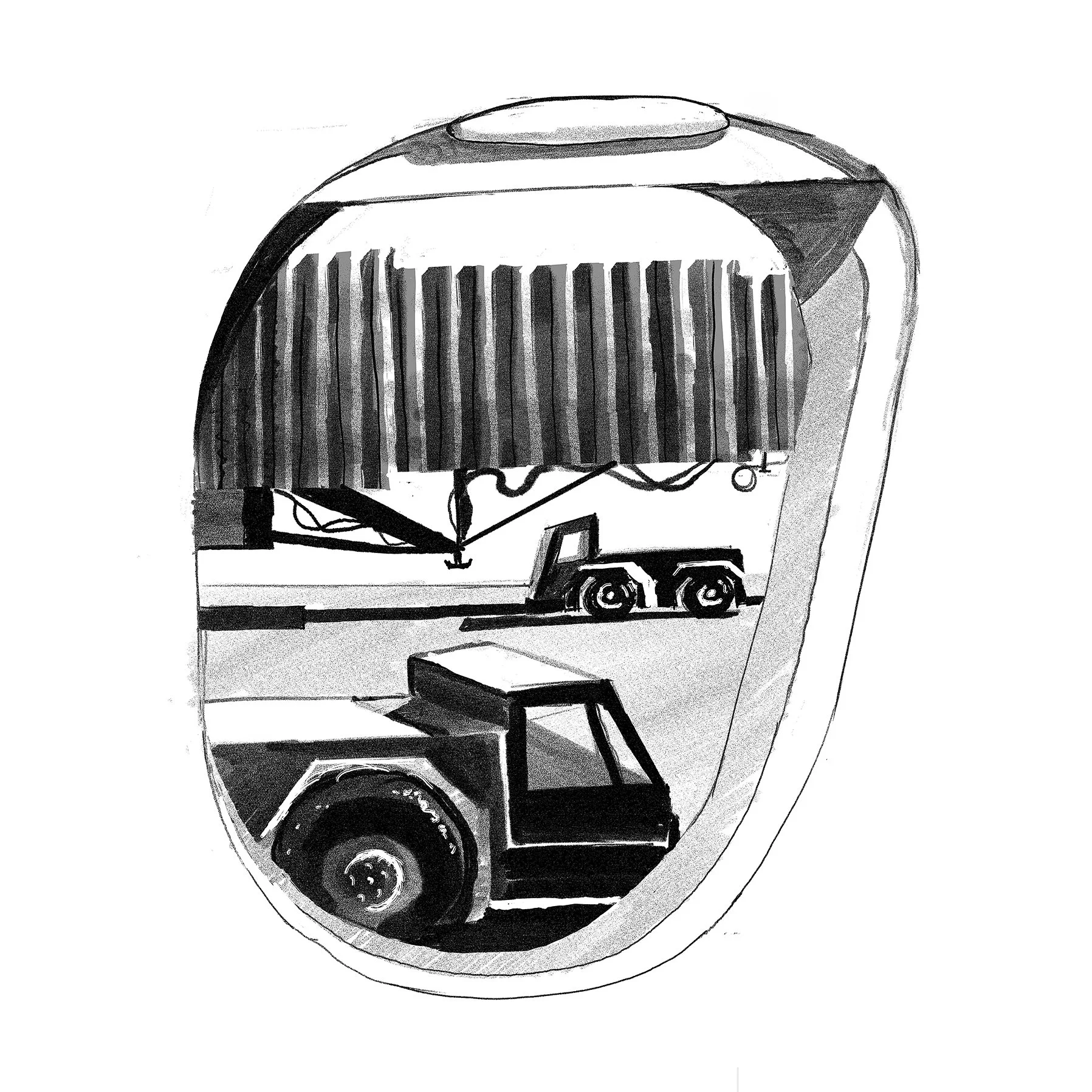 Airport Scenes: ORD, Tarmac Creatures