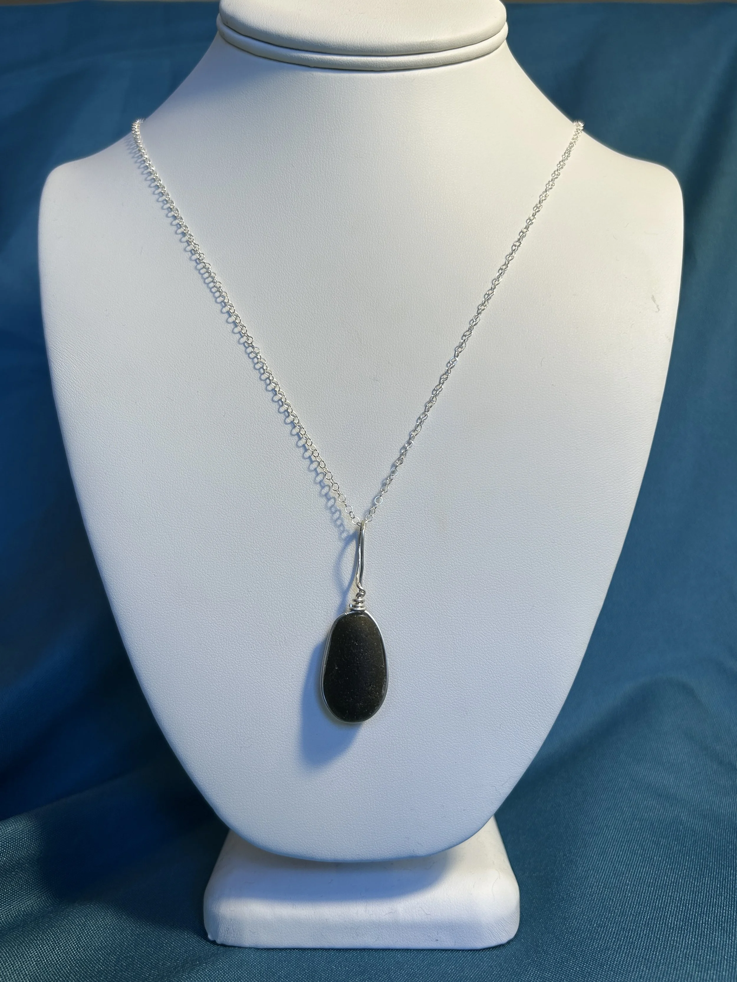 Olive Pirate Glass Pendant