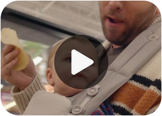 HEB baby loves tortillas superbowl commercial screenshot