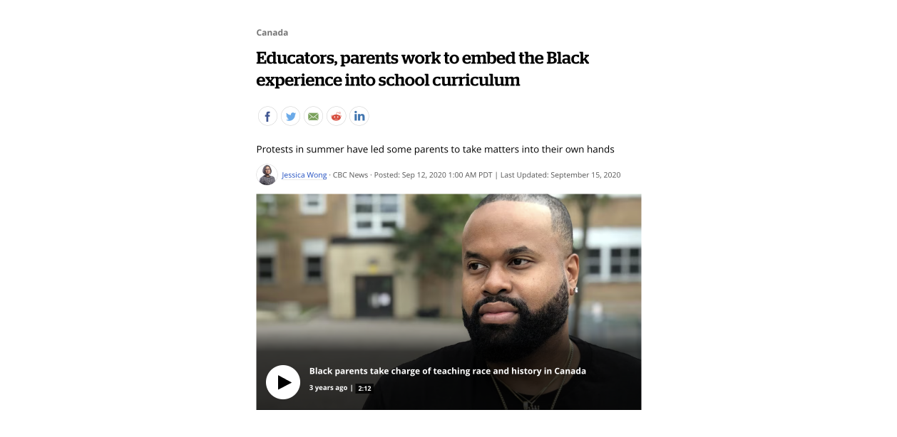 Educators, parents work to embed the Black experience into school curriculum