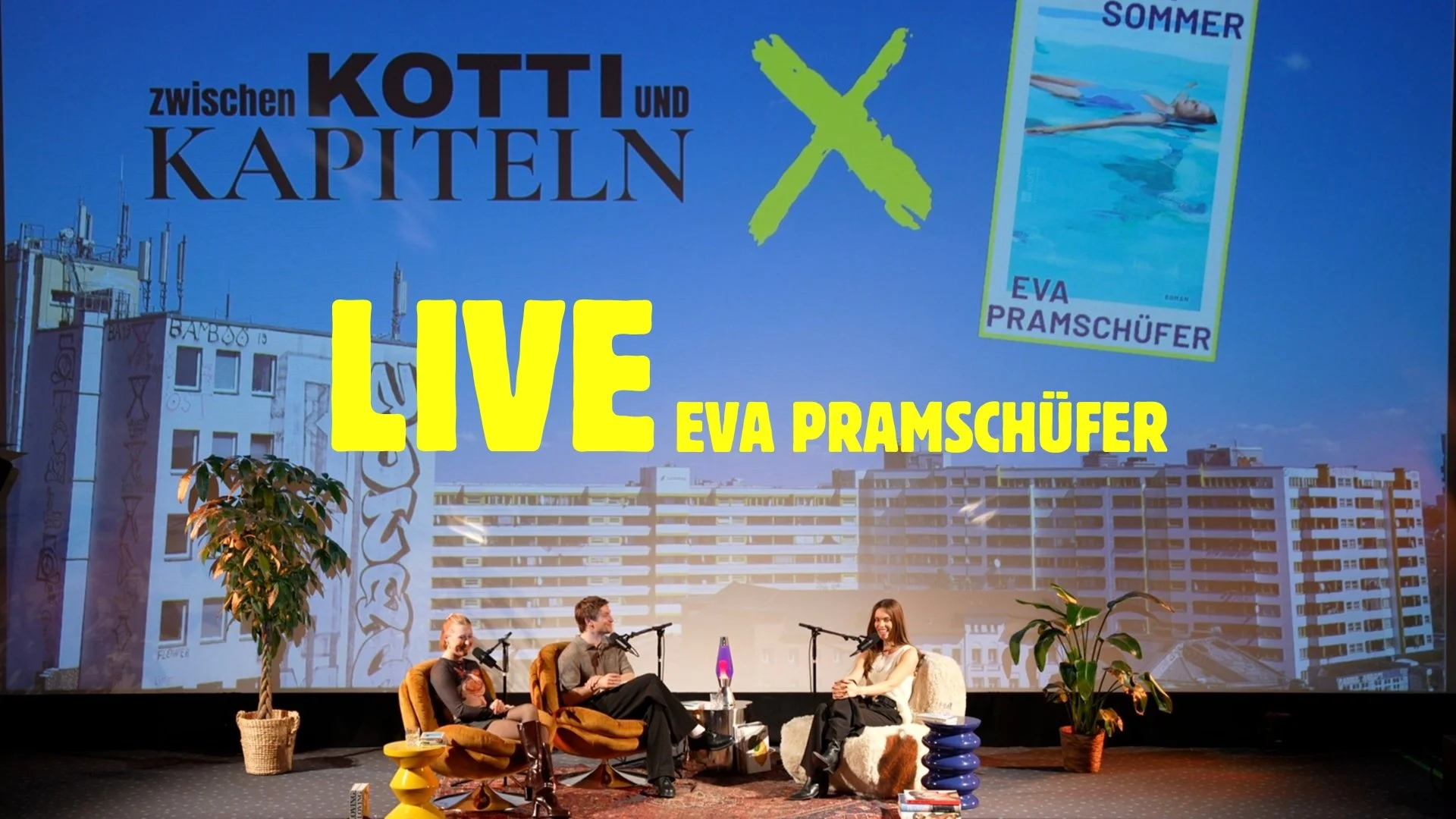 LIVE BOOK TALK EDITION: “WEISSER SOMMER” VON EVA PRAMSCHÜFER 