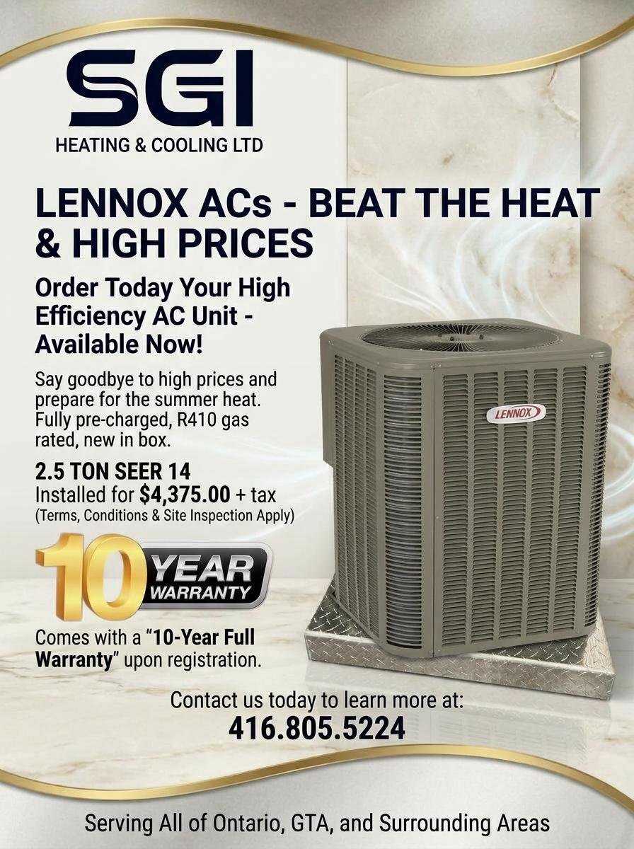 2-1/2 Ton ( SP-ML14XC1 ) AC Seer 14  - Spring Promo   ( INSTALLED PRICE )