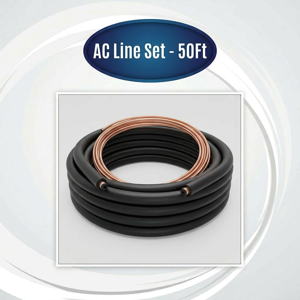 7/8 " Insulated + 3/8" Std  ( 50 Ft )  - AC Line Set