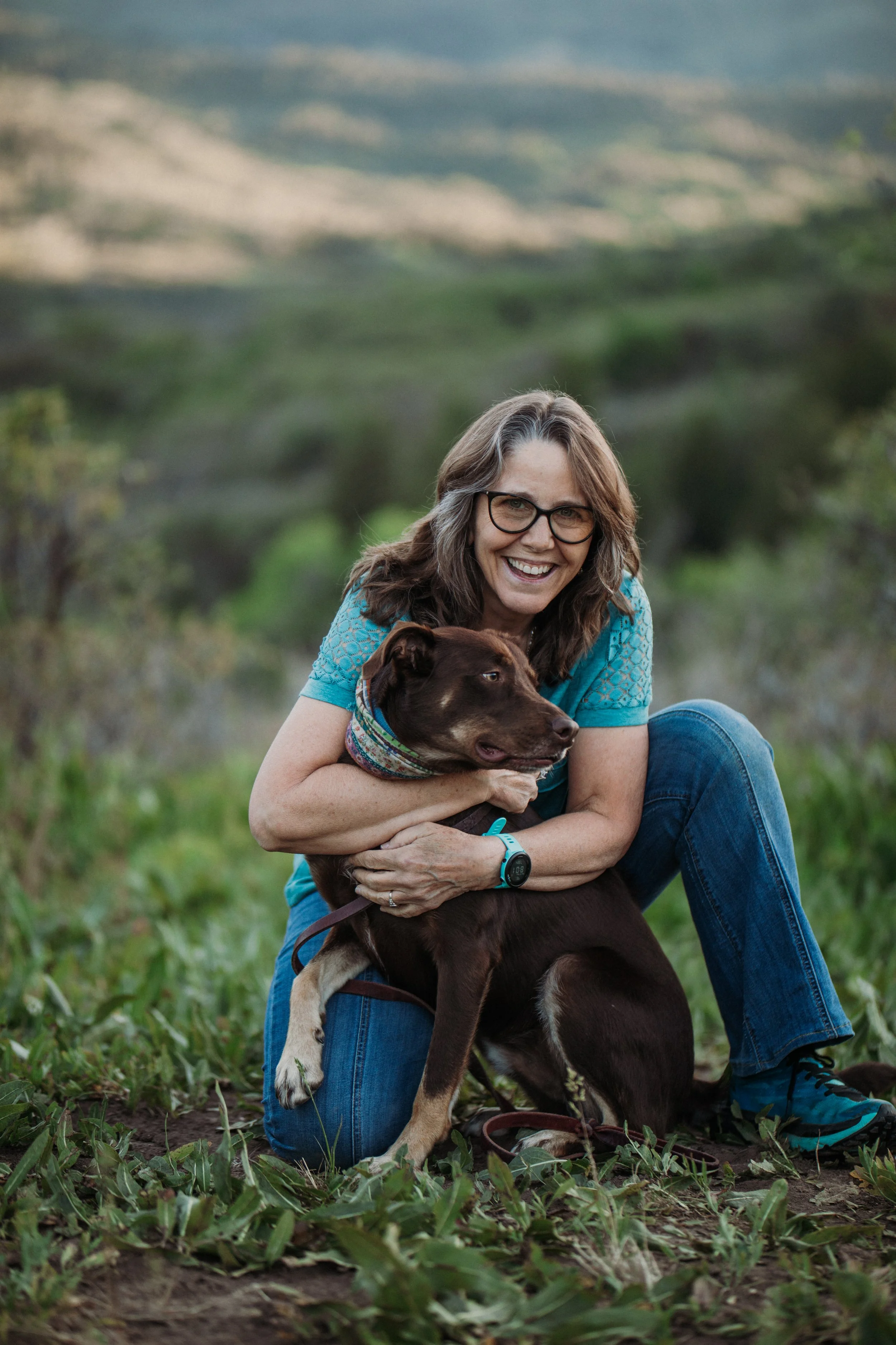 Deb and Coco Puff. Photo by Shaylee Frazee.