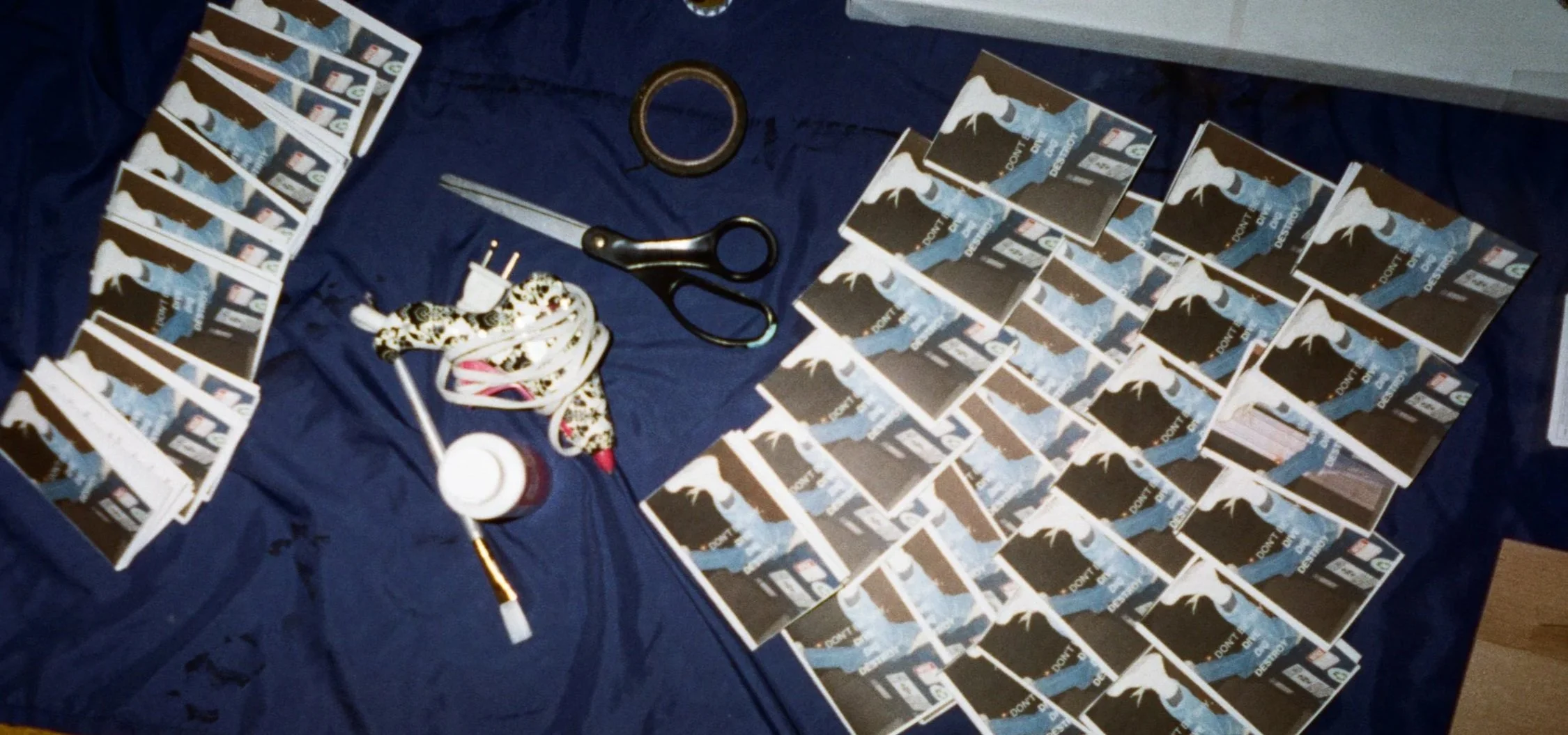 DIVE, DIG, DESTROY - USING ZINES AS A METHOD OF INVITING ENGAGEMENT