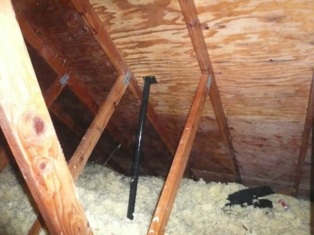 After photo of attic mold remediation