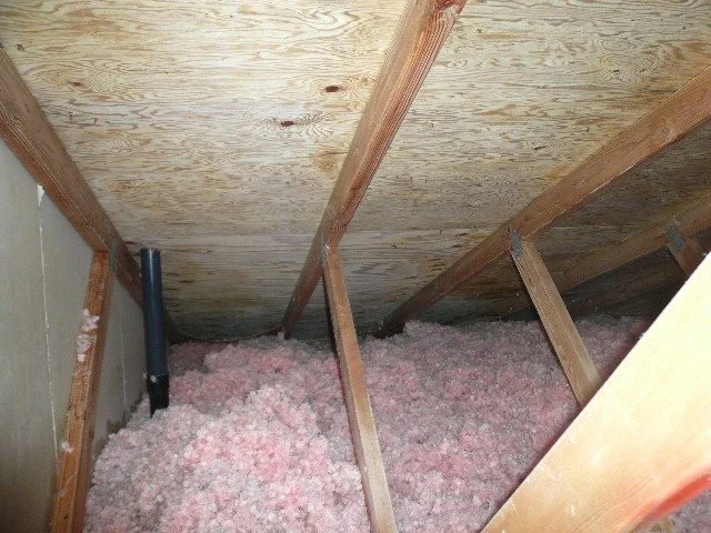 After photo of attic mold remediation