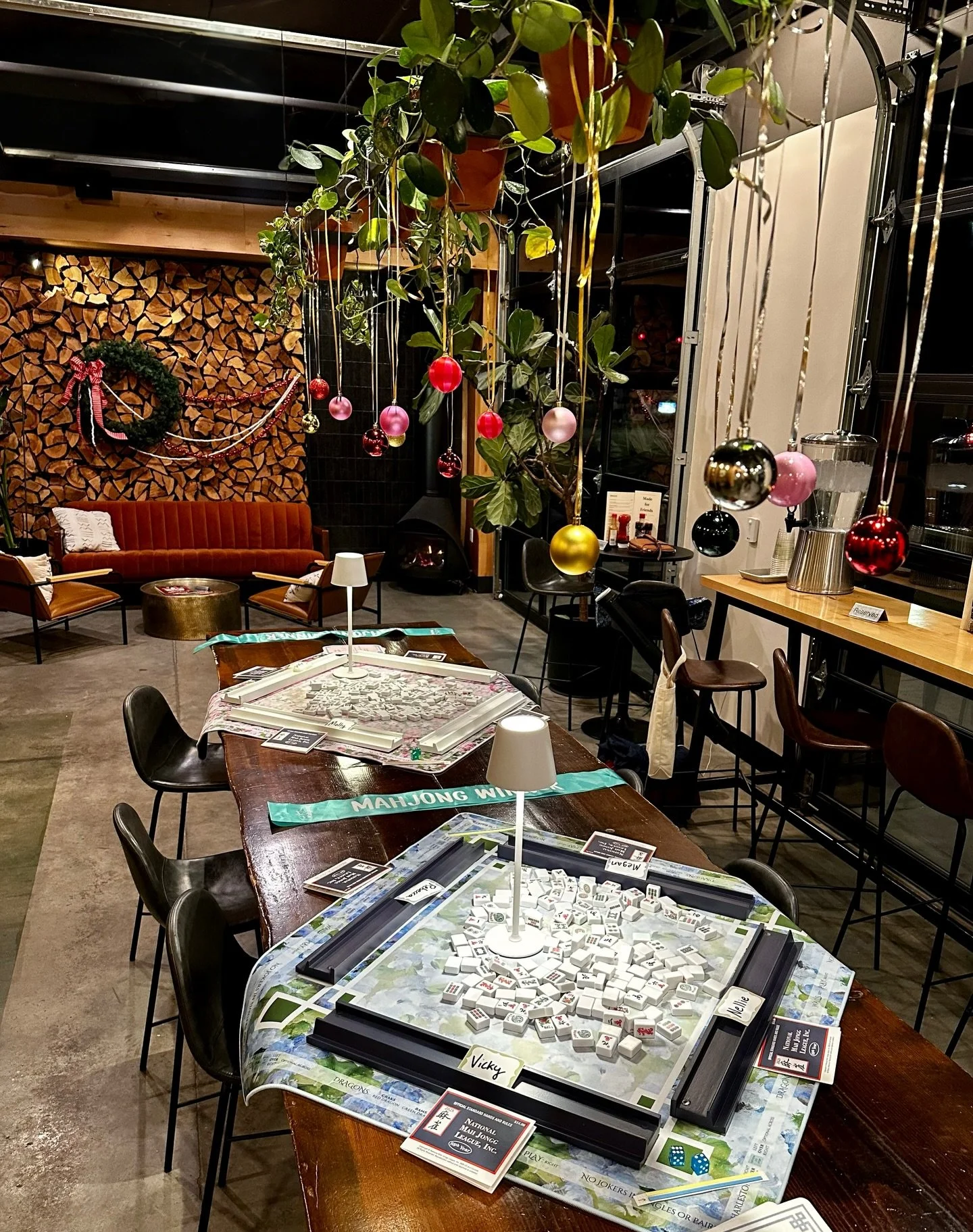 What a festive vibe at Guided Play last night! 🎁 

Front range mahjong, Colorado Springs mahjong, American mahjong, mahjongg, downtown Colorado Springs