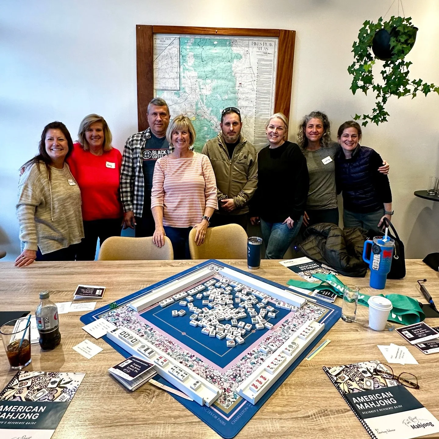 First beginner mahjong class of 2026! Who else is ready to start the year off with a new hobby? 🎉 ✨ 

Have a group of 3 or more friends who would like to learn together? DM us for a private lesson! 🎓

American mahjong, mahjongg, mahjong classes, do