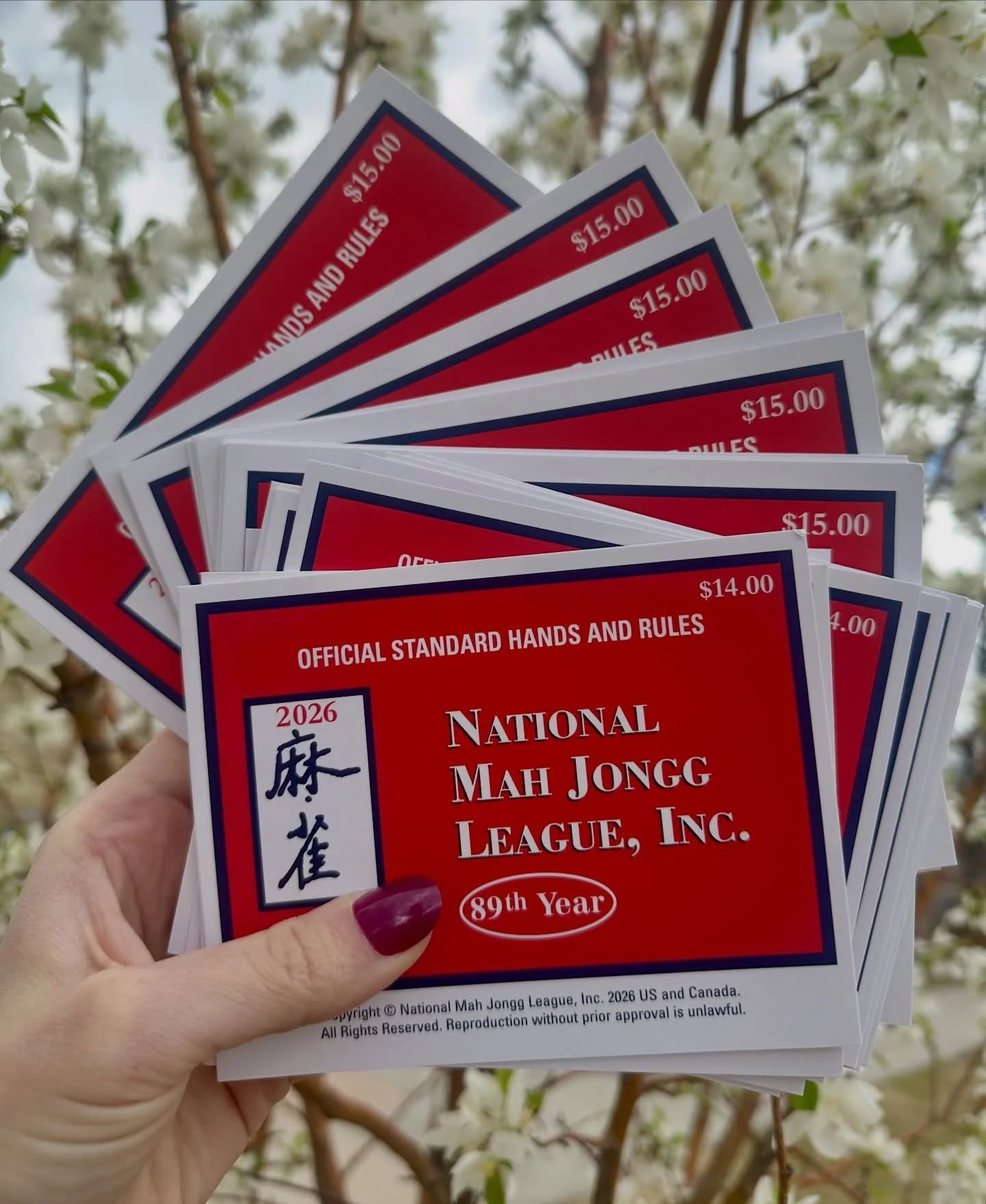 2026 NMJL CARDS ARE HERE! 🎉 
Join us for our 2026 Card Launch Open Play on April 6th at The Brit Pub from 6&ndash;8:30 PM!
If you ordered through me, you won&rsquo;t want to miss the big reveal 👀 Already have your card? Bring it and come celebrate 