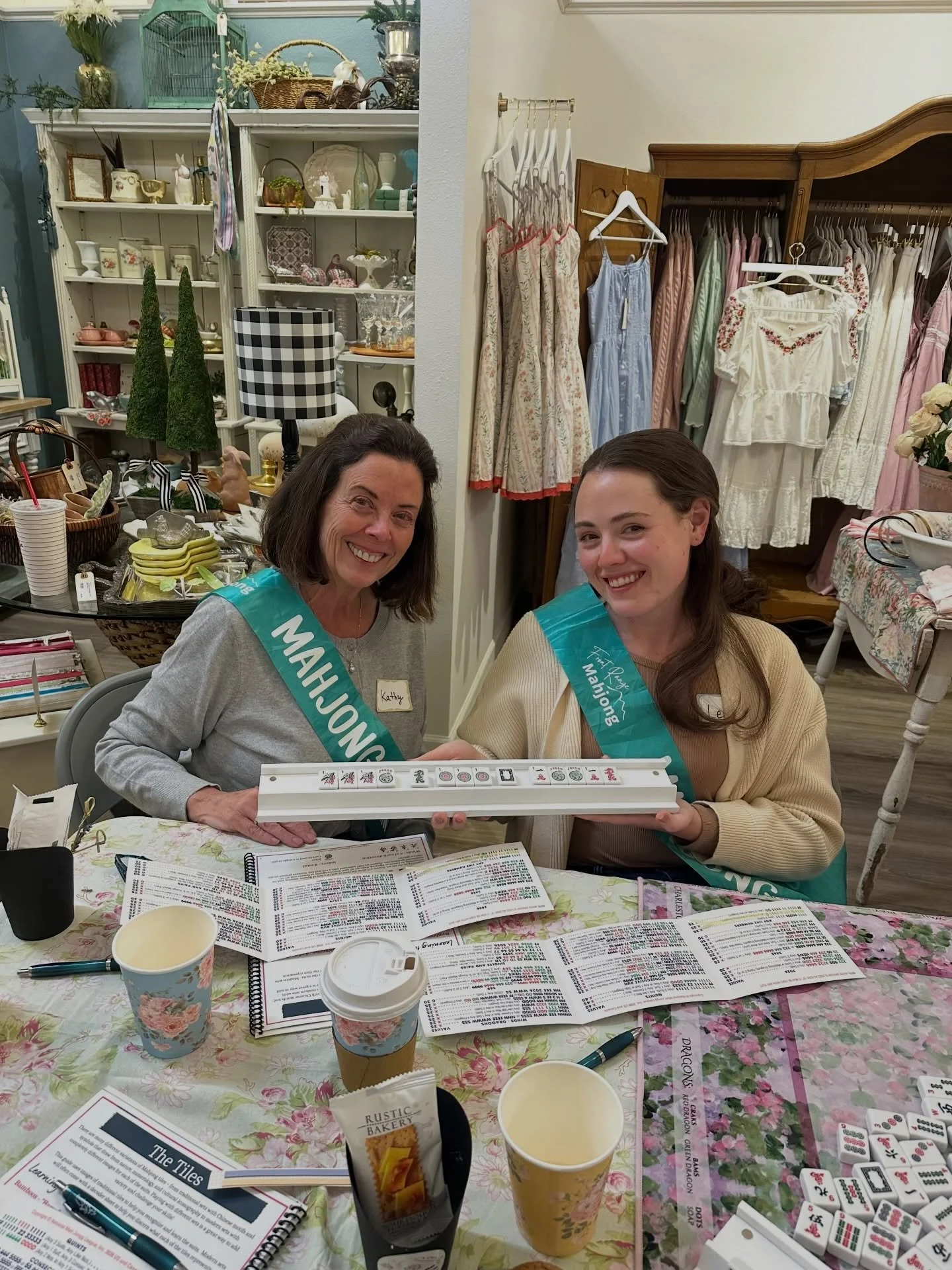 Still can&rsquo;t get over our Mahjong night at Flourish Boutiques! 🌷✨🀄️ 

#coloradomahjong #smallbusinesslove #mahjongcommunity #mahjongnight #mahjongtiles 
Colorado Springs Mahjong, Colorado Springs events, mahjong lessons, mahjong near me
