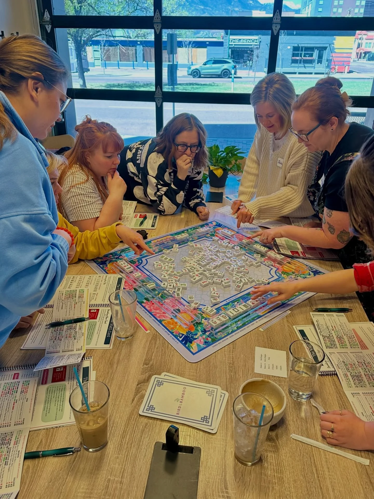 What a great intro group this morning! 🙌

Colorado Springs mahjong, mahjong Colorado, downtown Colorado Springs, how to play mahjong, mahjong near me #mahjongcommunity #mahjonglessons #mahjonginstructor #mahjongtiles #mahjongg