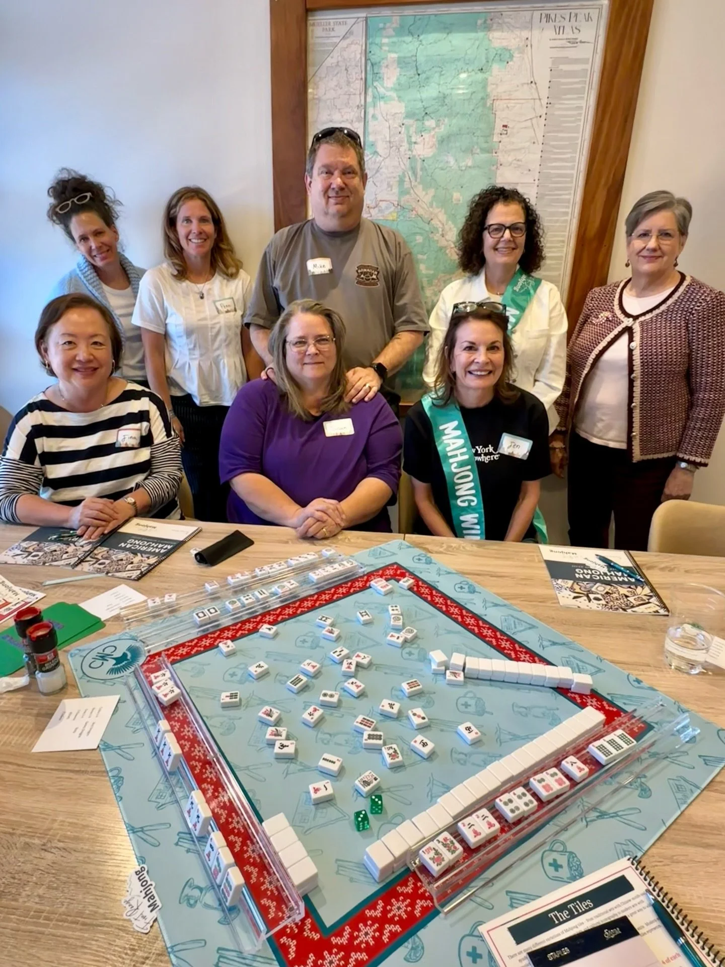 Such a fun intro class yesterday! One of the fastest groups to get a Mahjong too! 🙌🎉

#mahjong #mahjongcolorado #mahjongcommunity #mahjongclass #mahjonginstructor Colorado Springs Mahjong, mahjong near me, Colorado Mahjong, downtown Colorado Spring