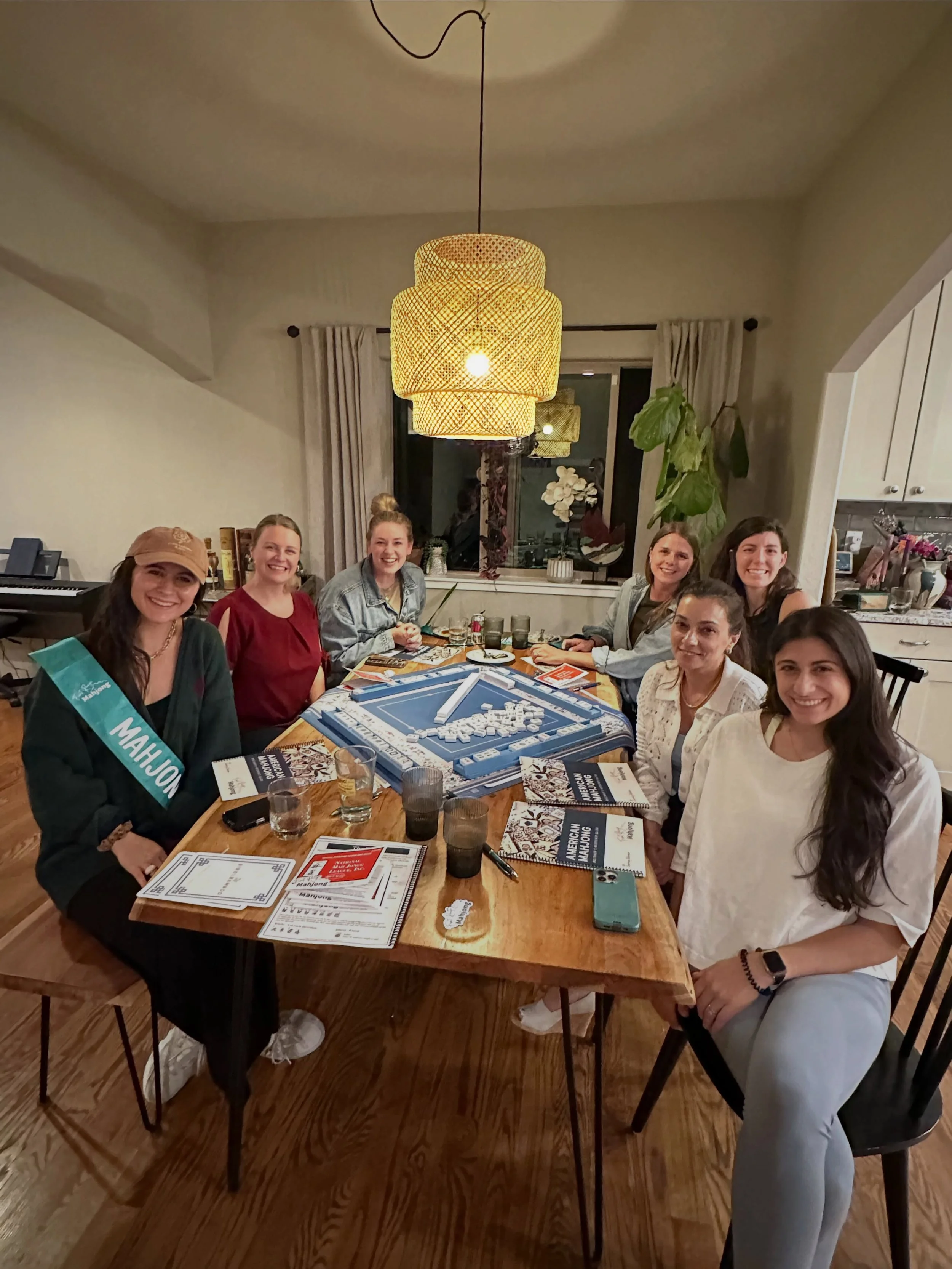 Taught this amazing group of friends over two private lessons and WOW. 🙌 Group 1 had the fastest first Charleston I&rsquo;ve ever seen, and Group 2 had someone 3 away from Mahjong almost right off the bat. Had so much fun teaching both lessons! 💕

