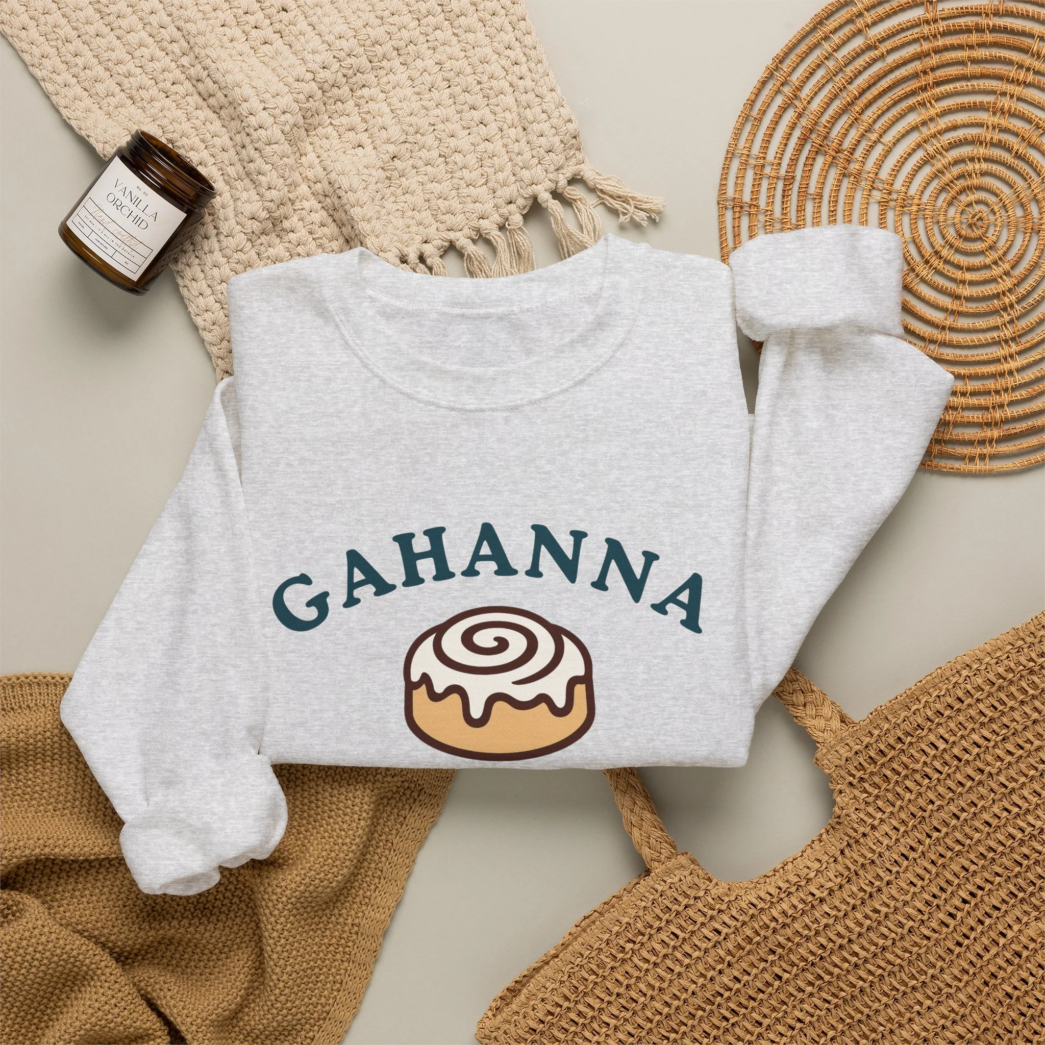 Gahanna Cinnamon Swirls Crewneck