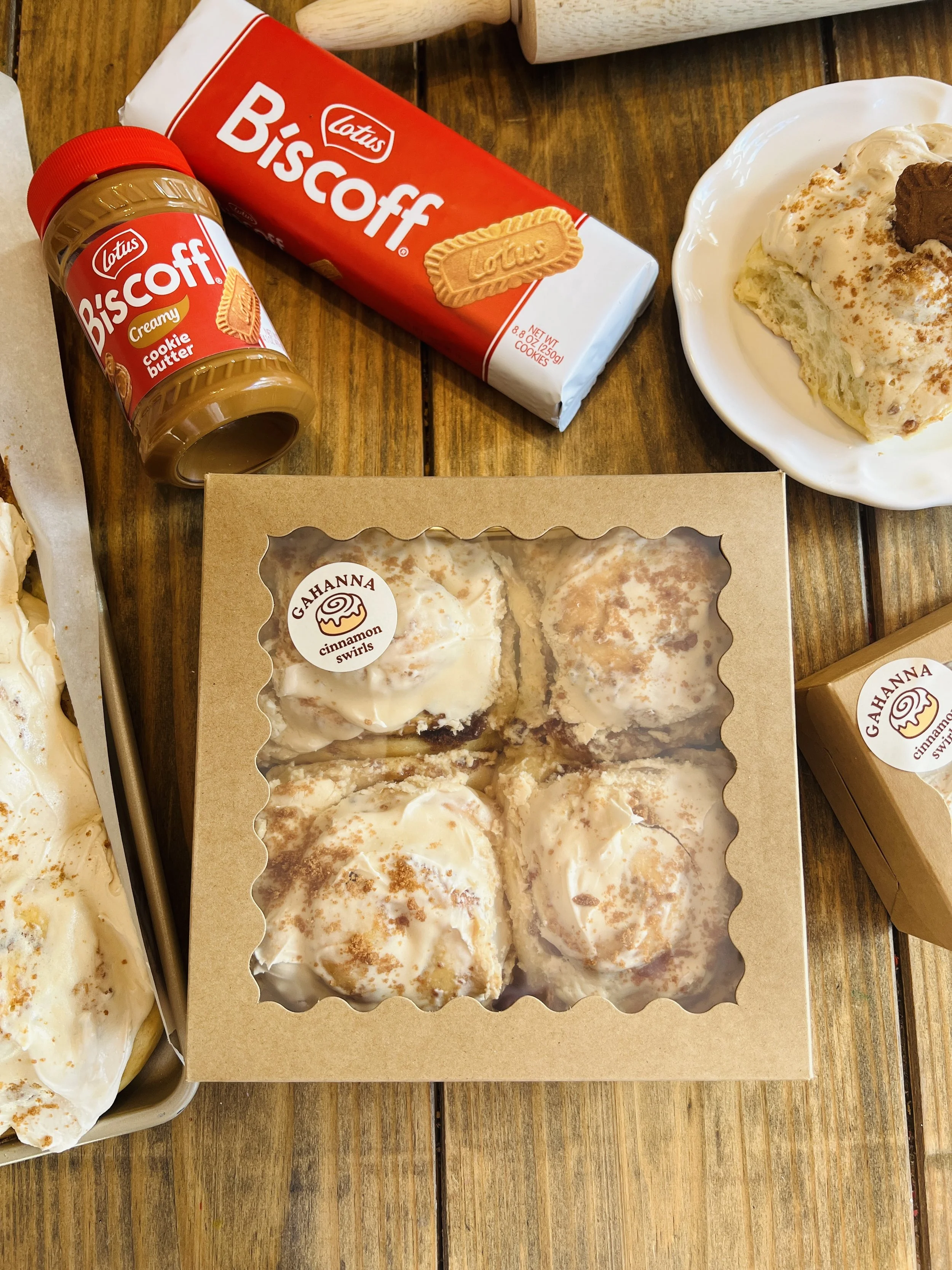 Saturday 7/25 Pickup: Biscoff Cookie Butter Swirls 4-Pack