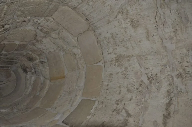 Lecce, Italy: Shaft to let fresh rain water into the mikvot