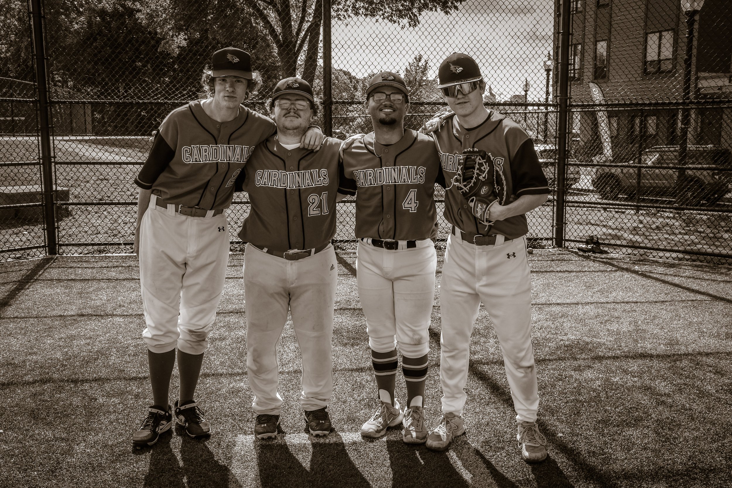 Madison Park Cardinals Baseball Team (Boston MA) Seniors 