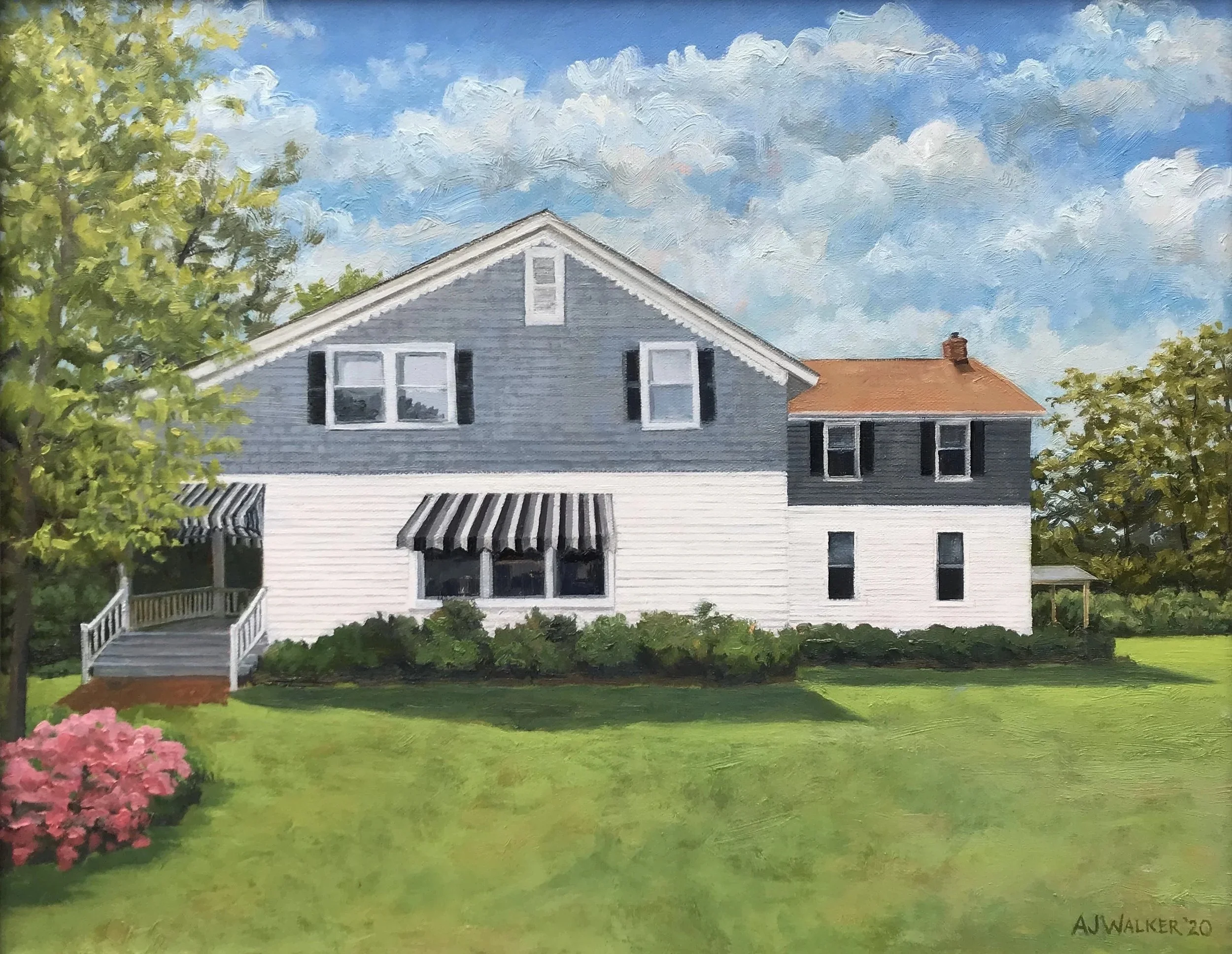 Klein Home oil on canvas