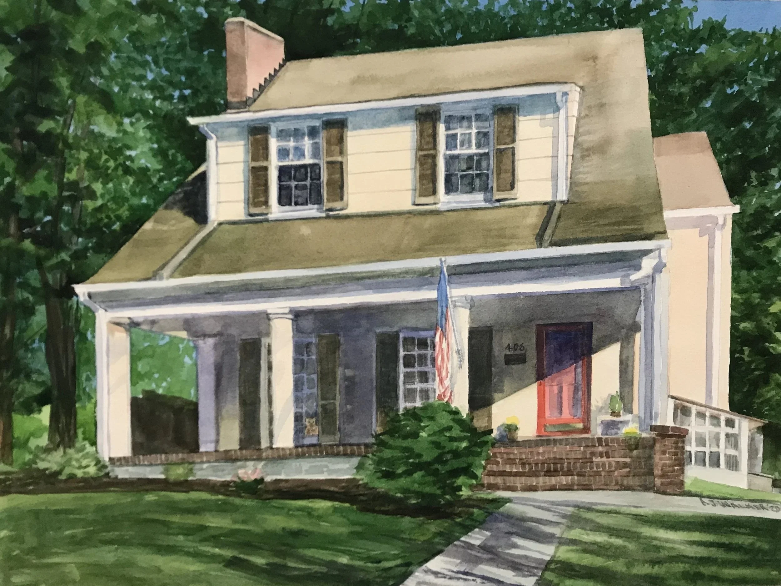 Sause Home watercolor