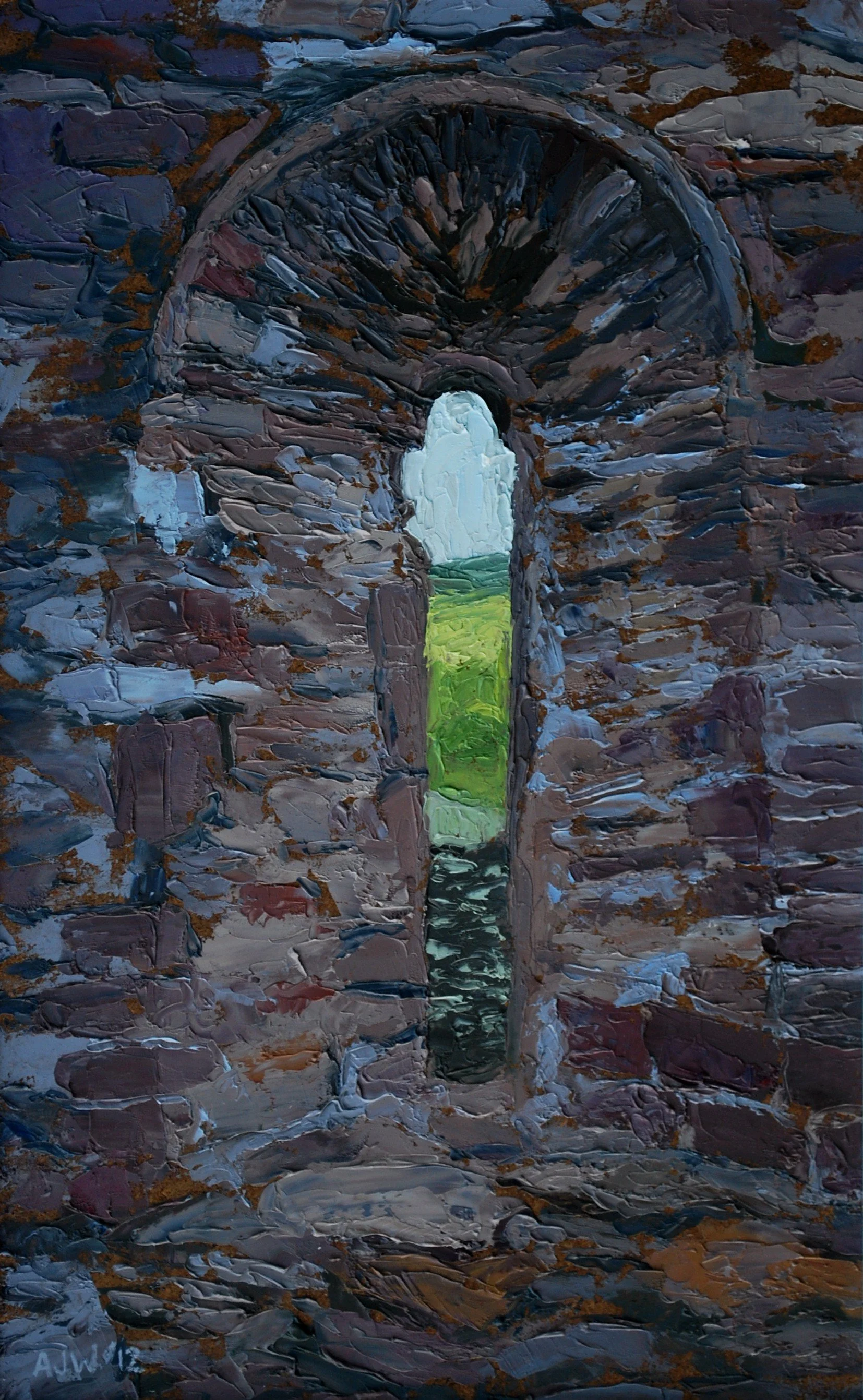 Kilmalkedar VII oil on panel