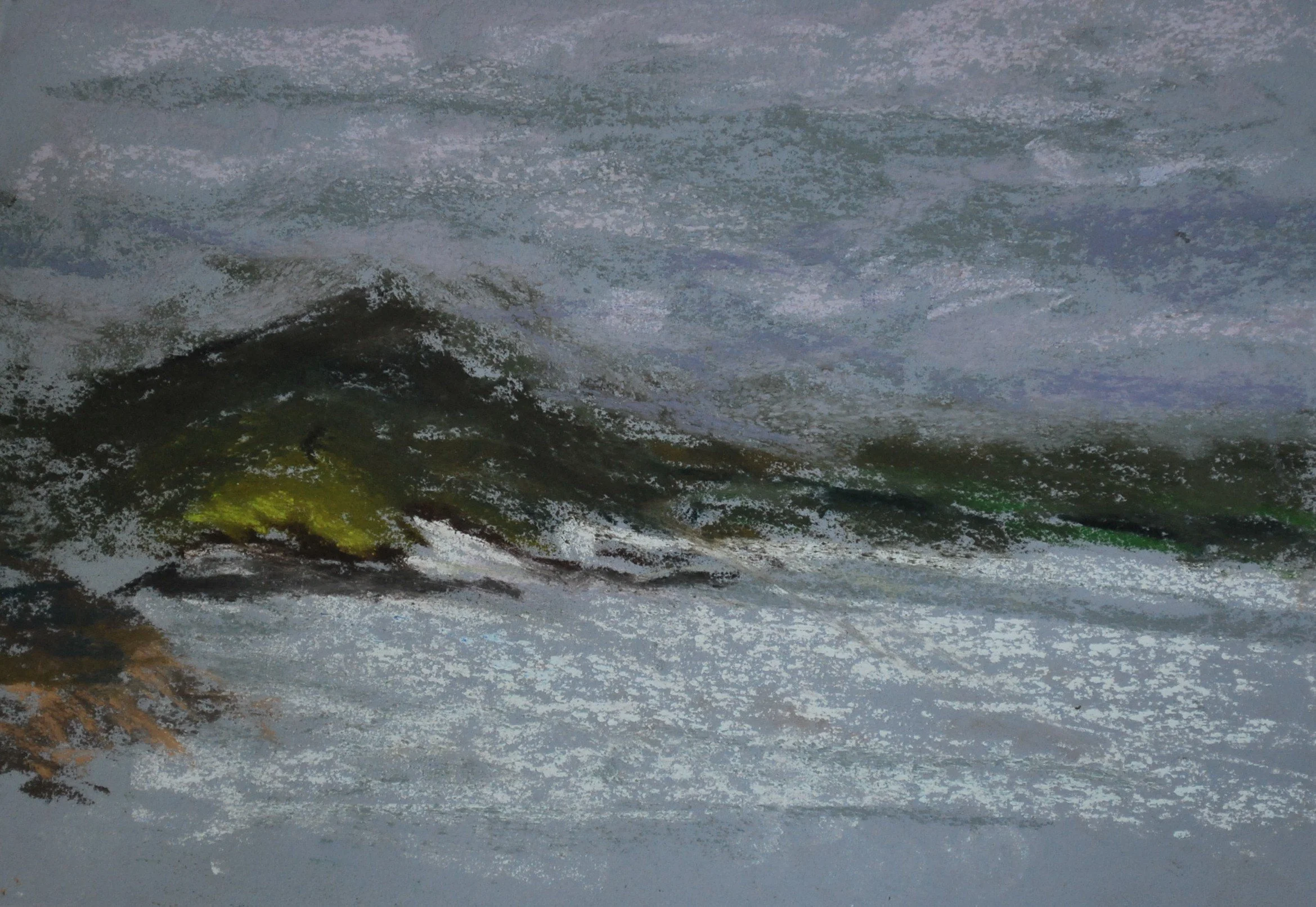 Fenit, Place of St. Brendan the Navigator's Departure in pastel