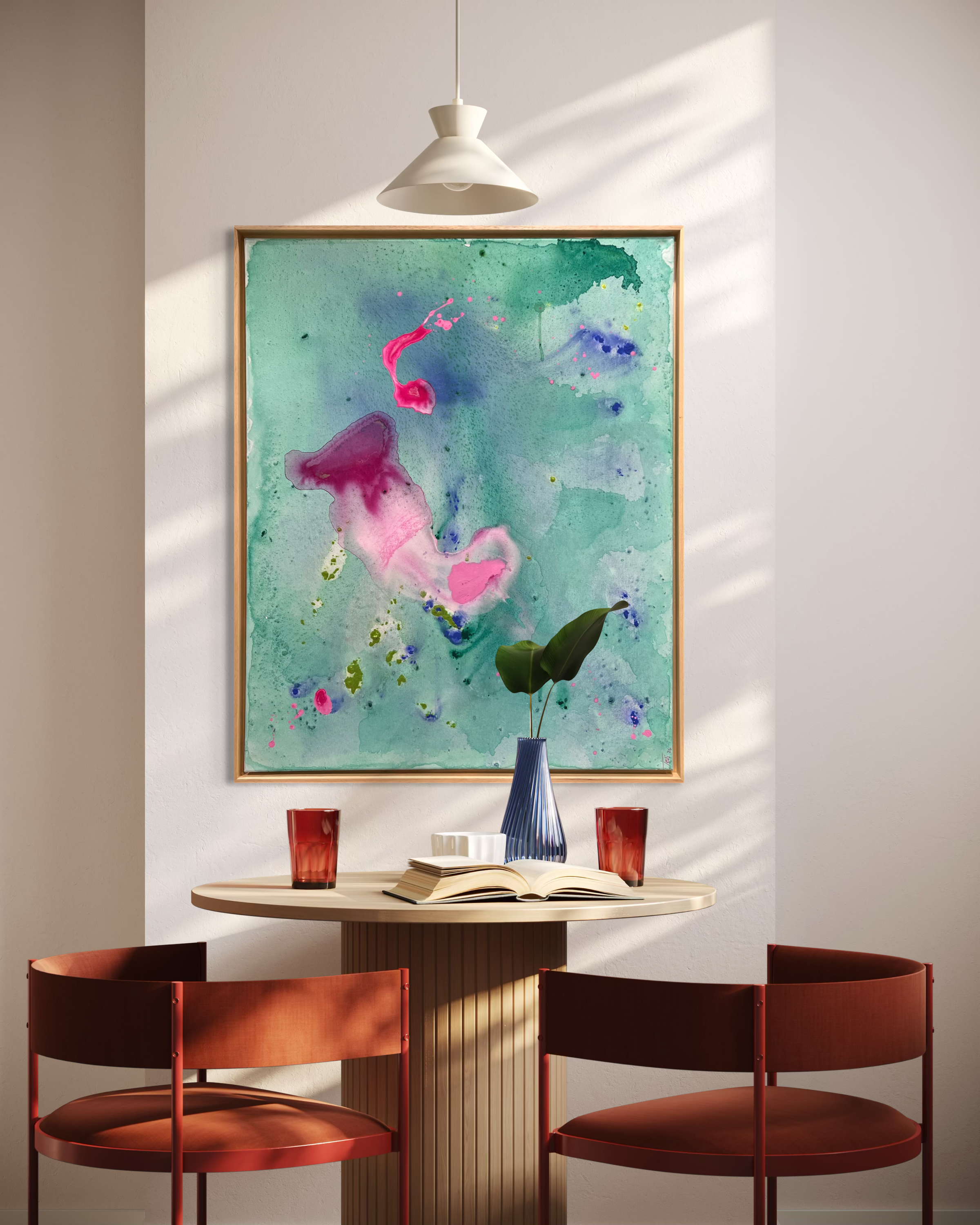 80 x 100 cm (aktuell in einer Ausstellung)