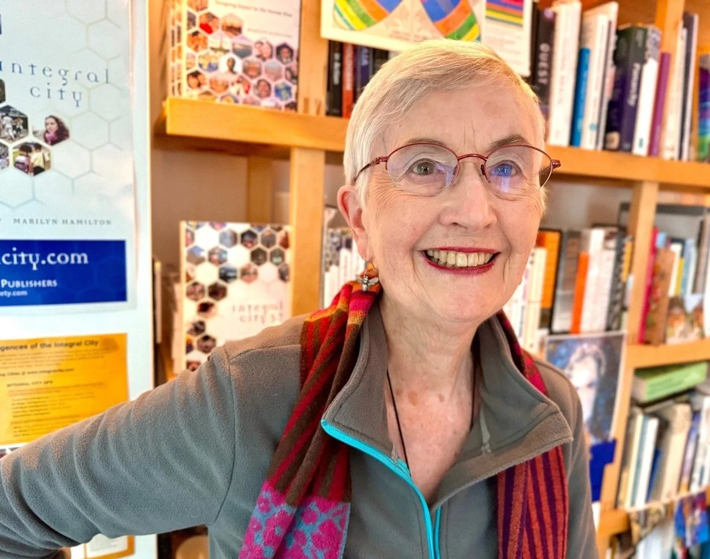 Marilyn (Canada)
Findhorn, Scotland.  

Marilyn first encountered Findhorn in the 1980s but did not return until after the passing of her husband in 2017. She felt a strong calling to live there, which led her to sell everything and move to the villa
