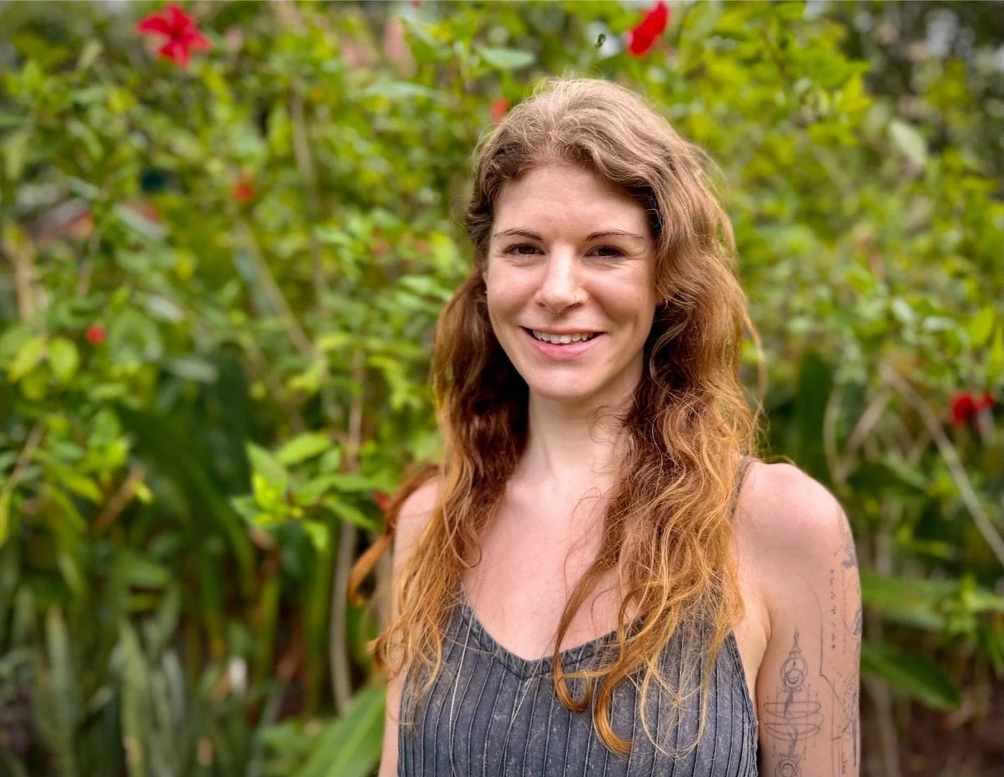 Vix (England)
Pemuteran, Bali.  

Vix lives in Ubud, Bali, with her husband and their nine cats, the latest arriving at her cottage door during the EDE program. A retired Royal Air Force officer with a Master of Arts in War Studies focusing on women’