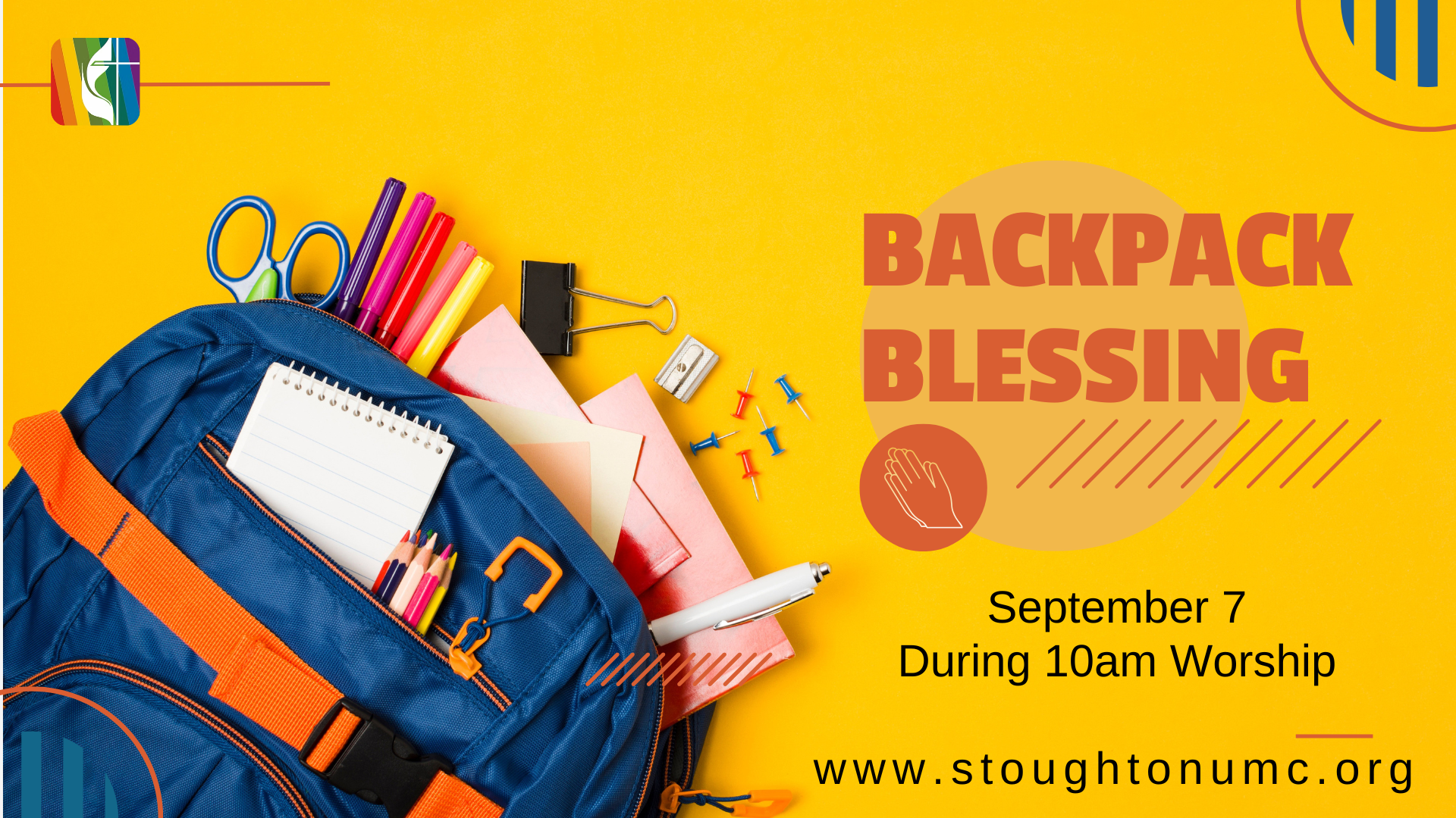 Backpack Blessing