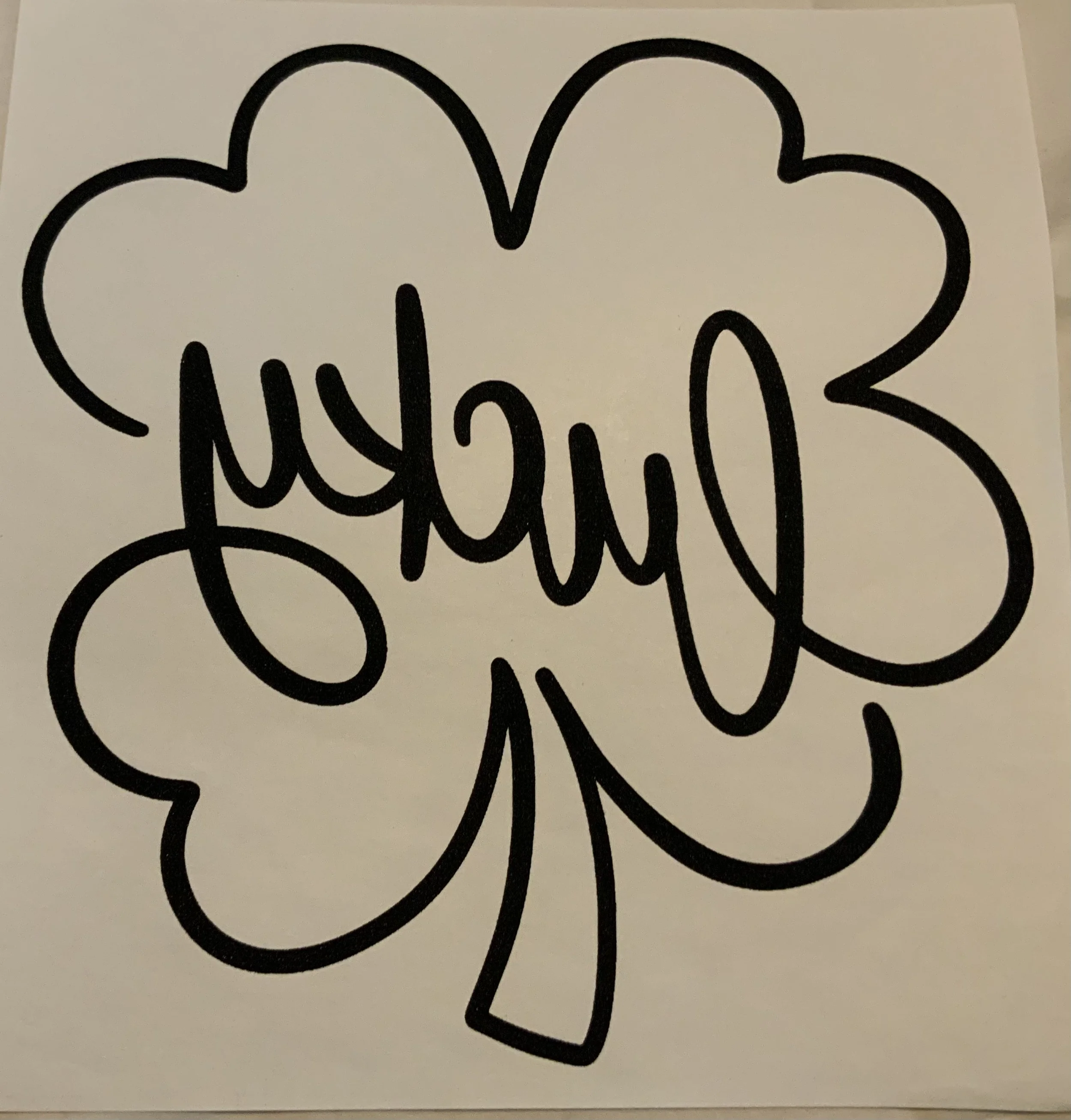 Lucky Clover shirt Print