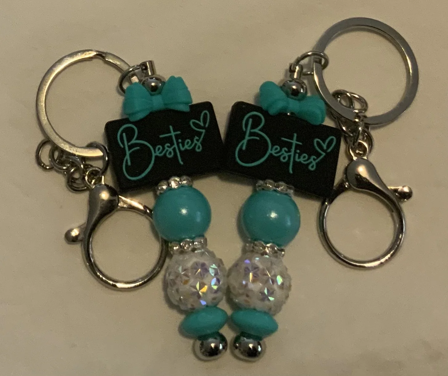 Besties keychain