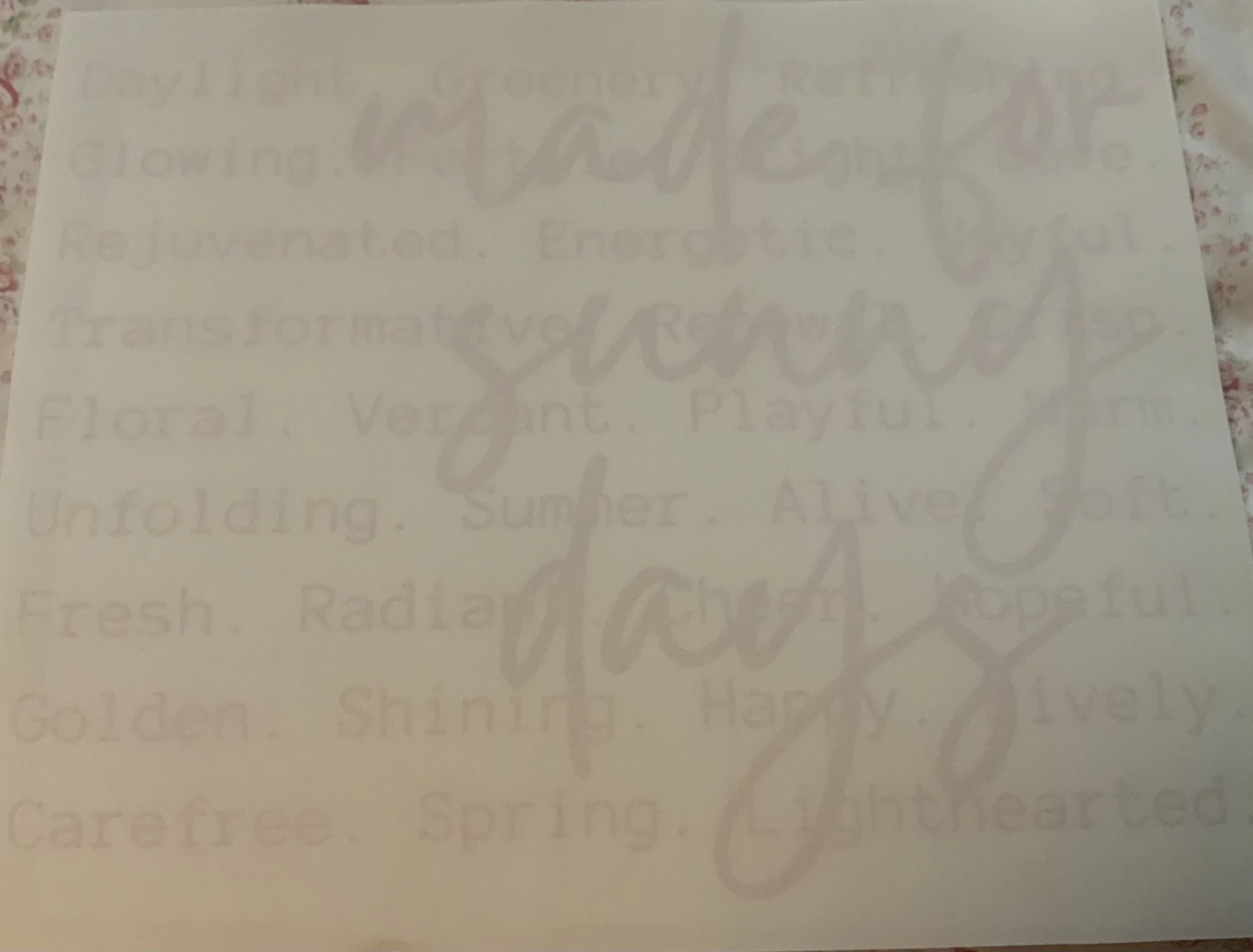 made for sunny days shirt transfer(pink)