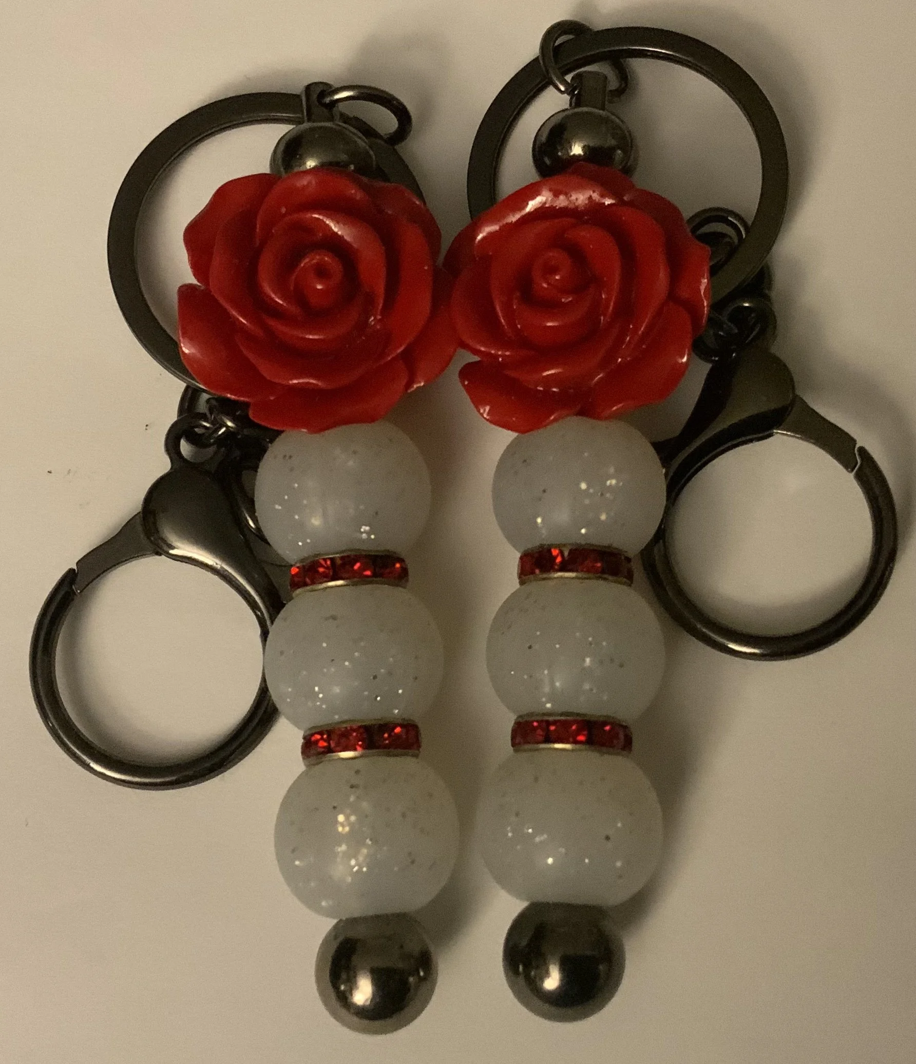 Rose Bar Keychain